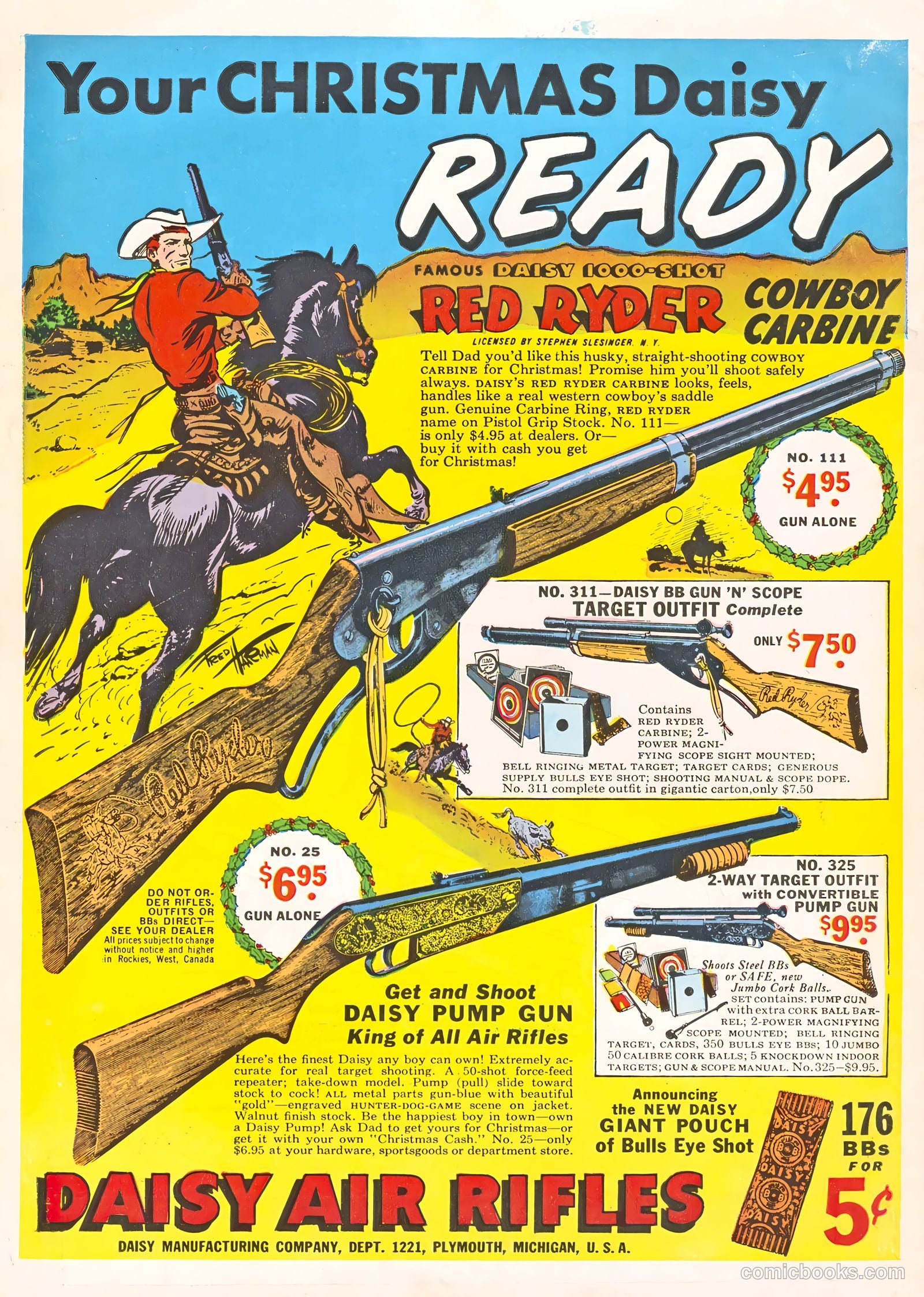 Rocky Lane Western #22 — page 36 of 36