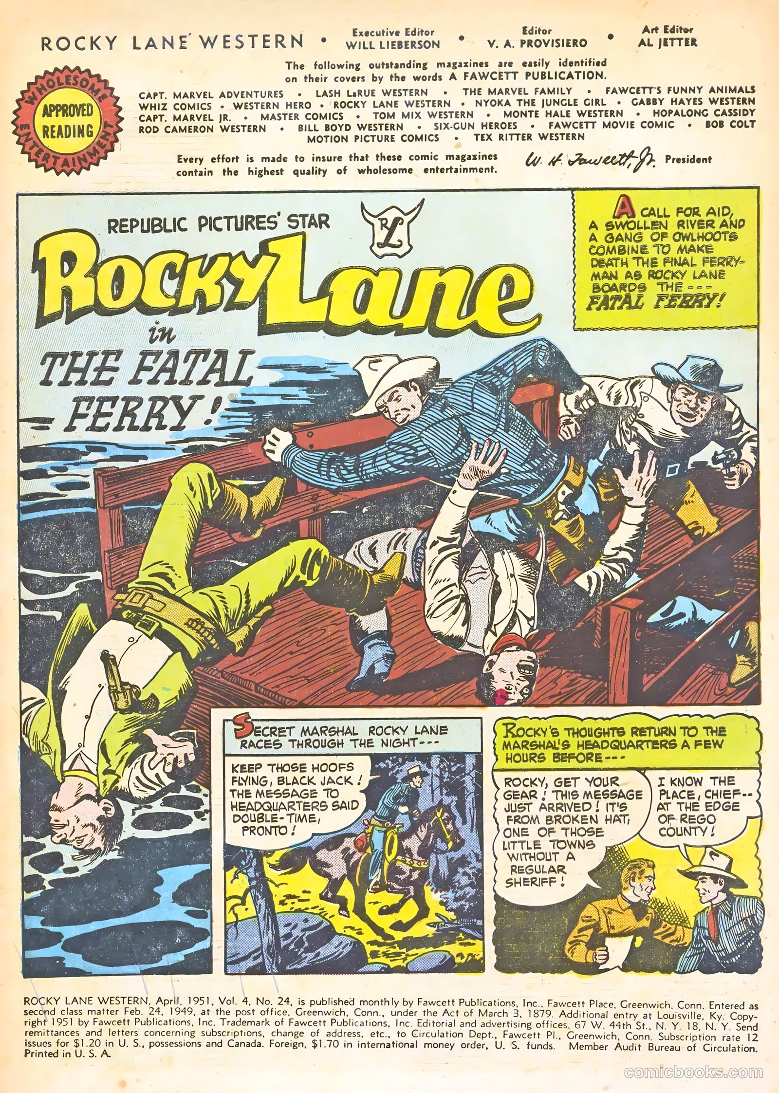 Rocky Lane Western #24 — page 3 of 52