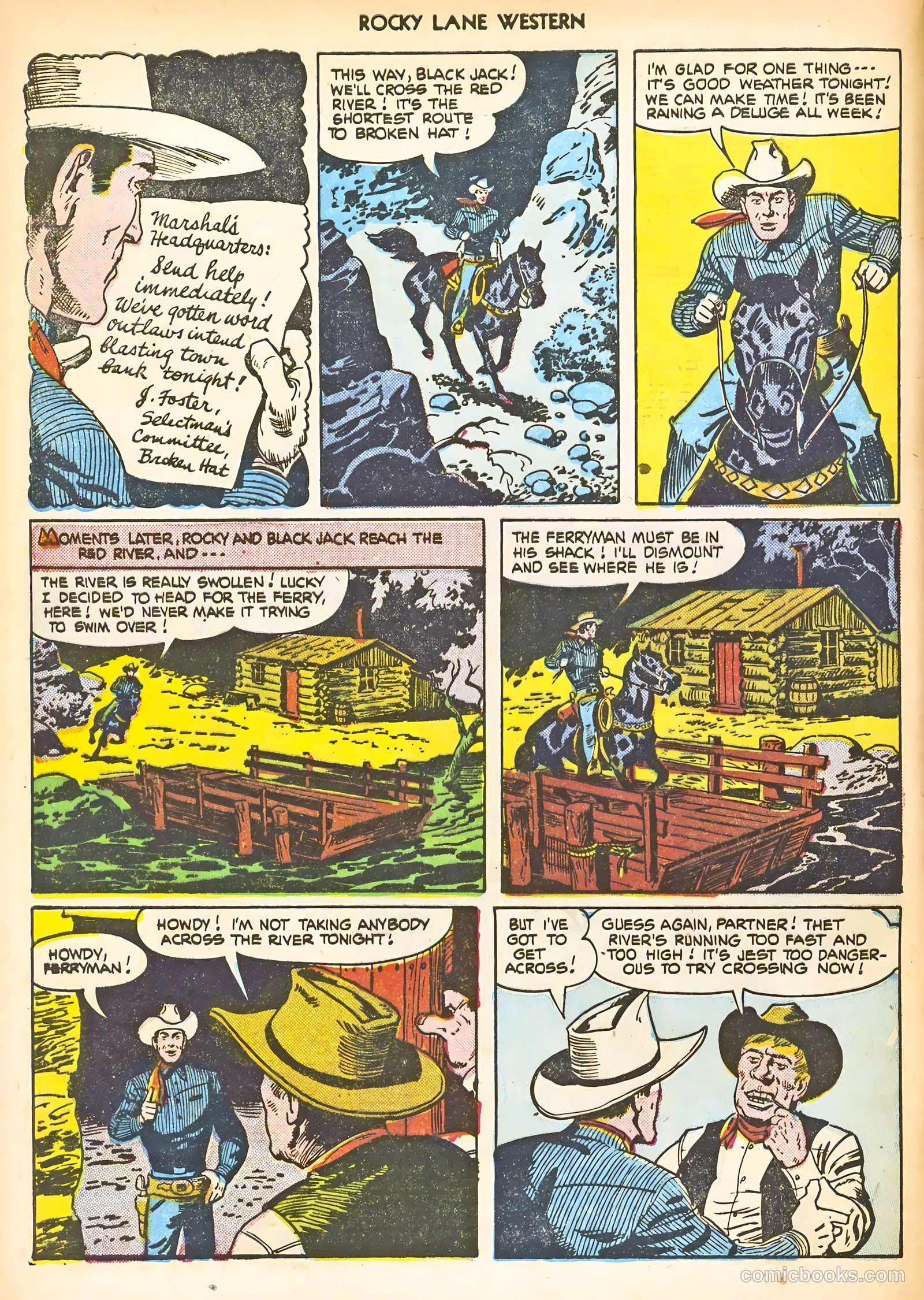Rocky Lane Western #24 — page 4 of 52