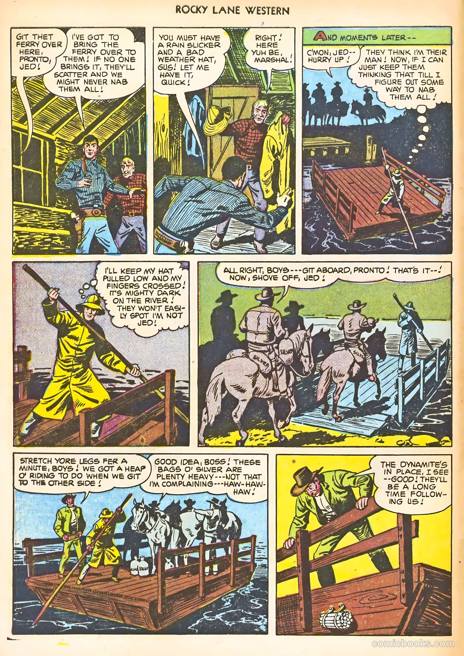 Rocky Lane Western #24 — page 8 of 52