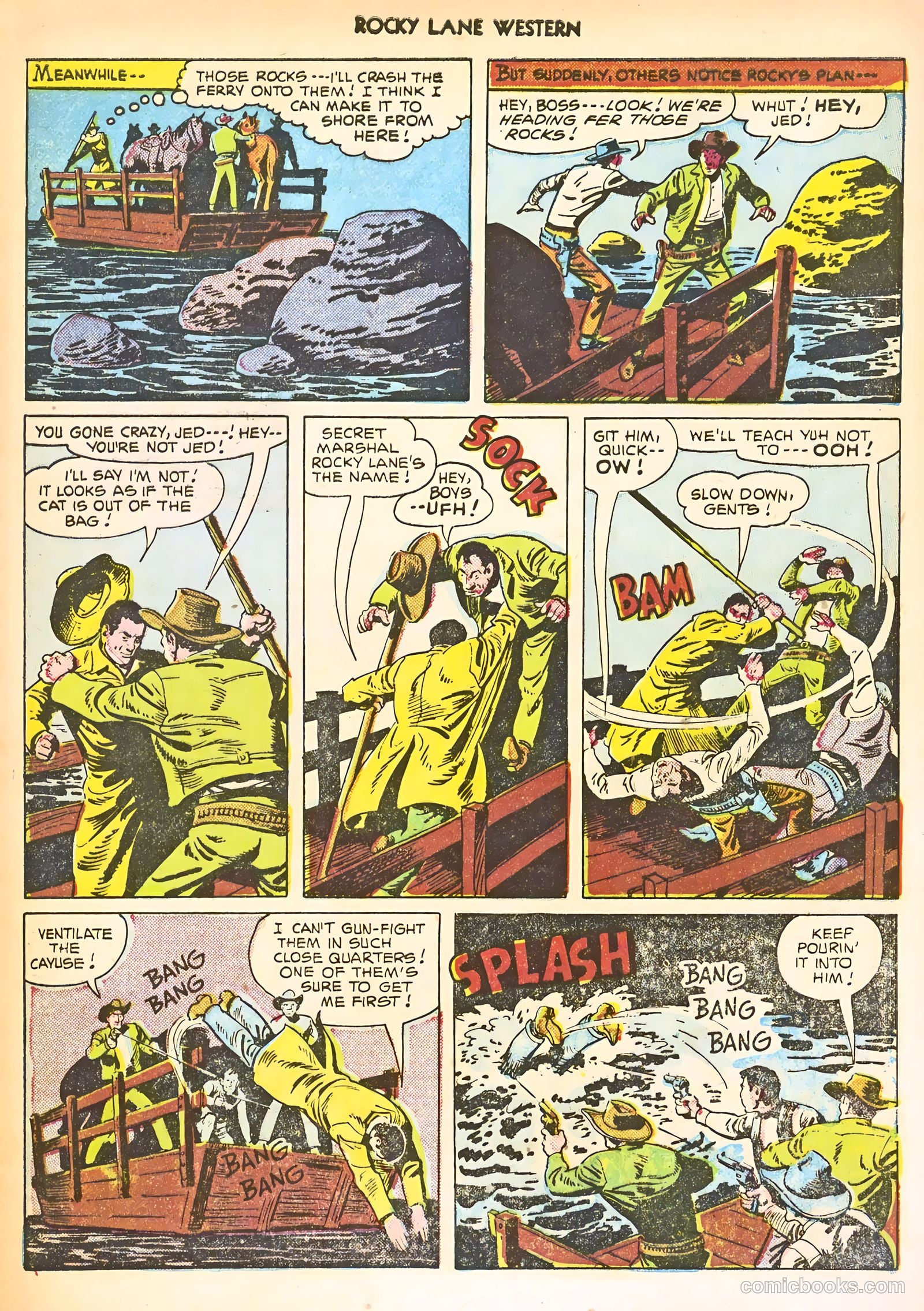 Rocky Lane Western #24 — page 9 of 52