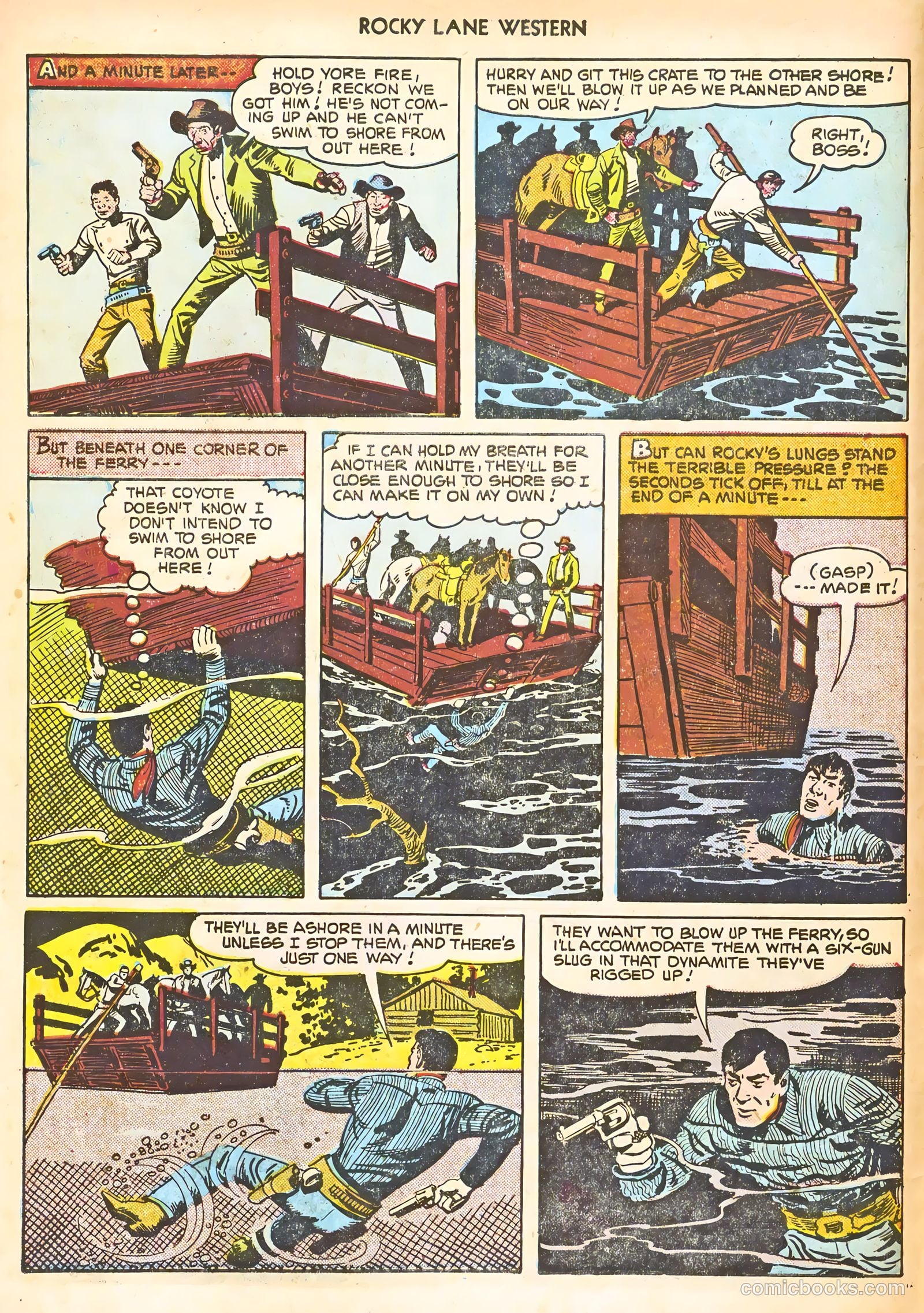 Rocky Lane Western #24 — page 10 of 52
