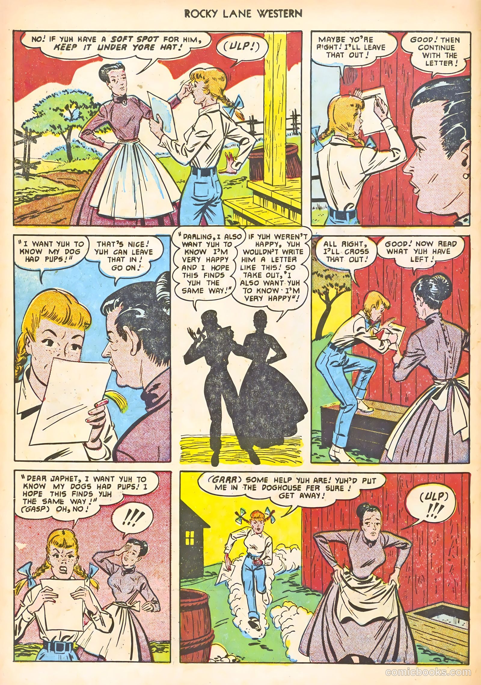 Rocky Lane Western #24 — page 14 of 52