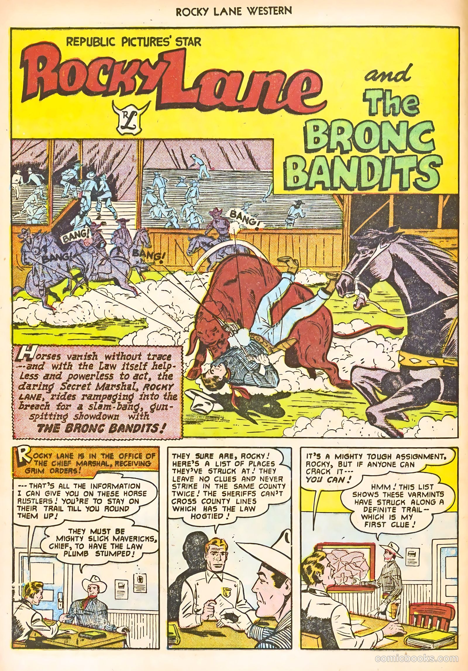 Rocky Lane Western #24 — page 16 of 52