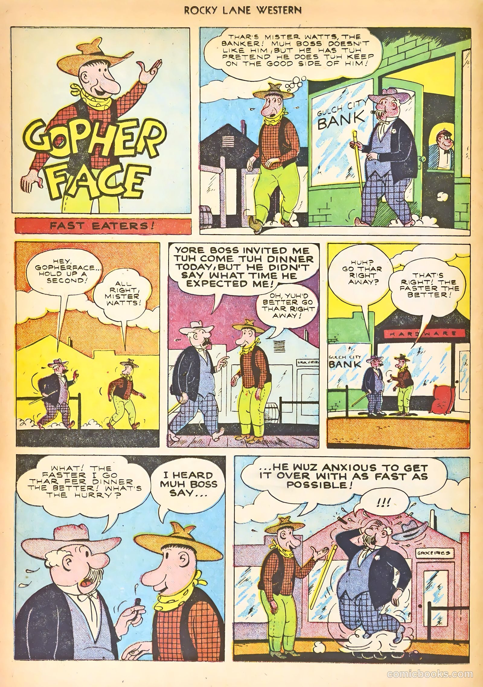 Rocky Lane Western #24 — page 24 of 52