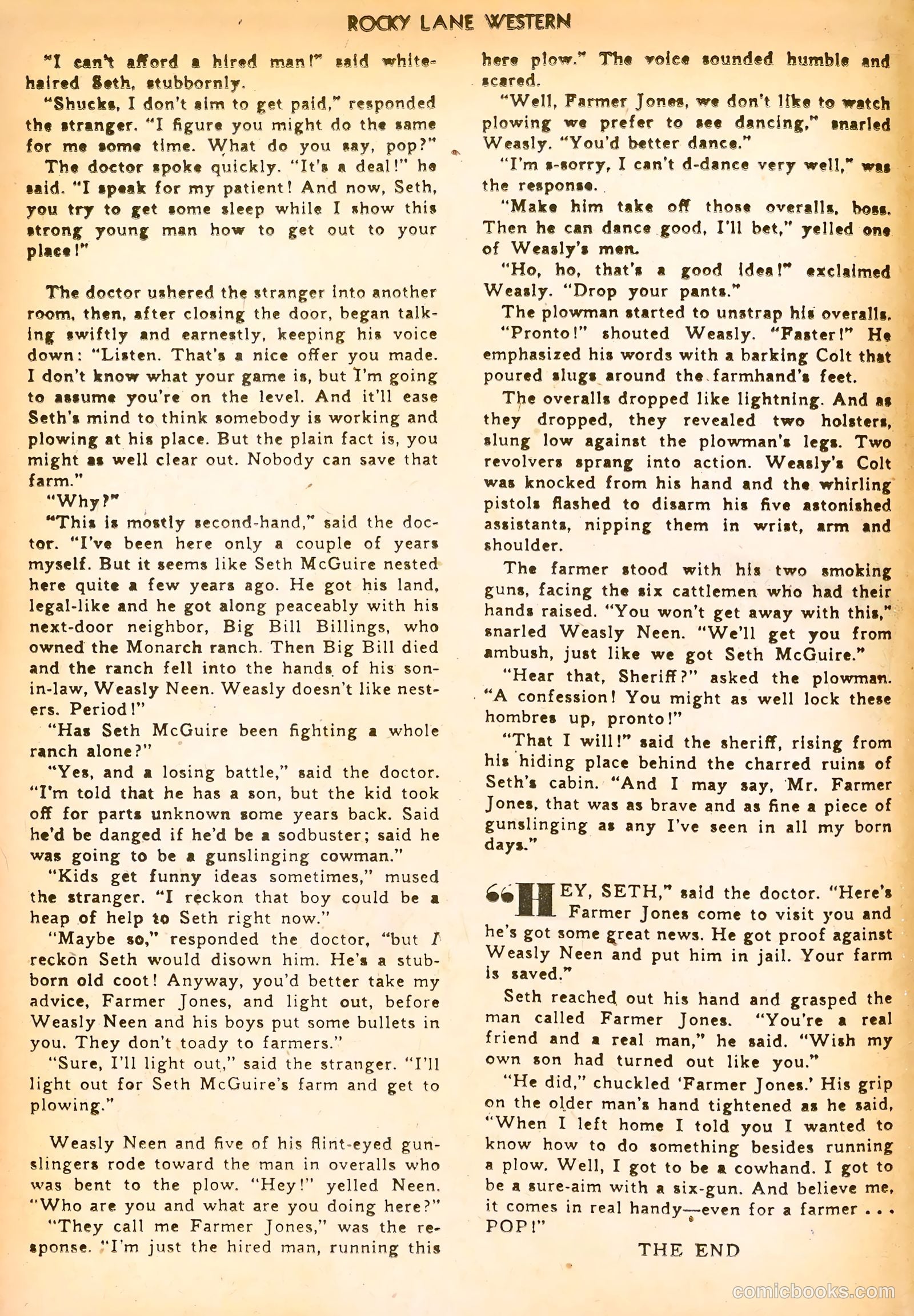 Rocky Lane Western #24 — page 26 of 52
