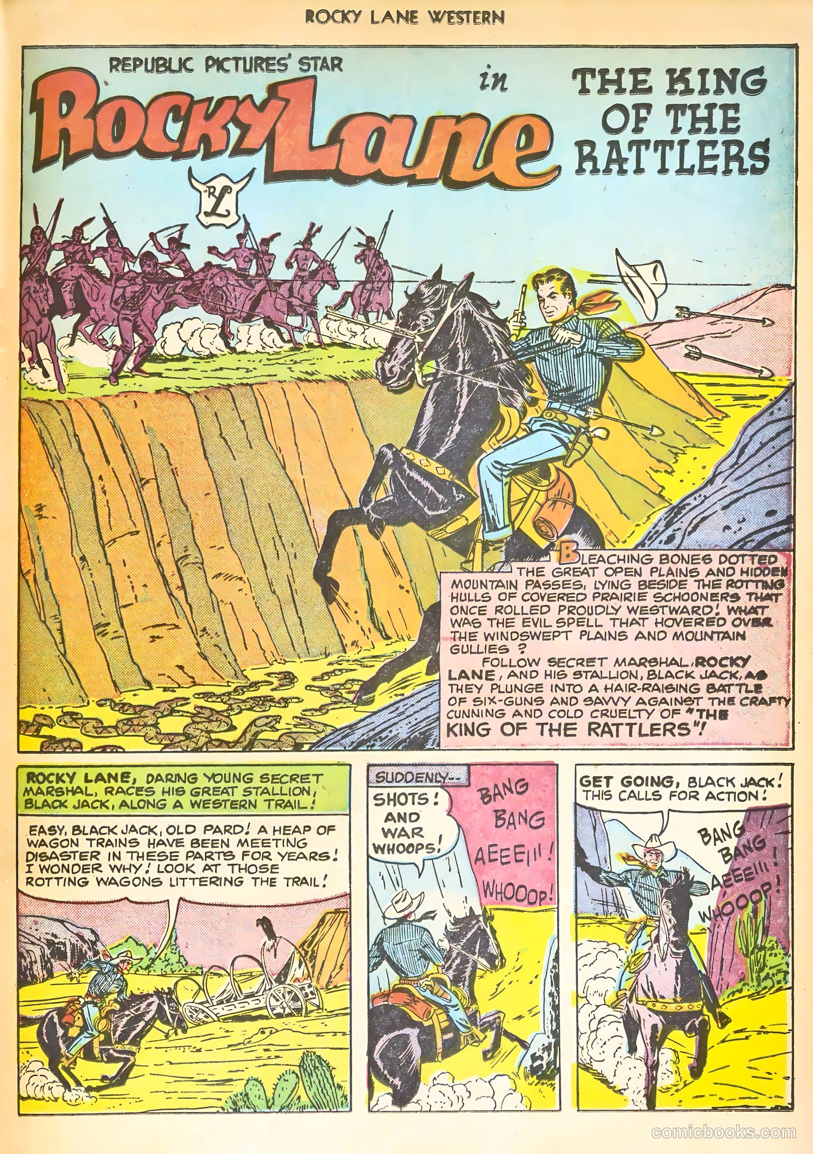 Rocky Lane Western #24 — page 27 of 52