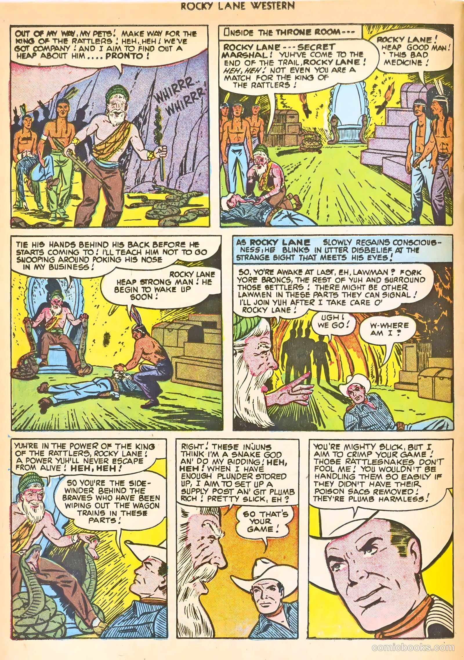 Rocky Lane Western #24 — page 30 of 52