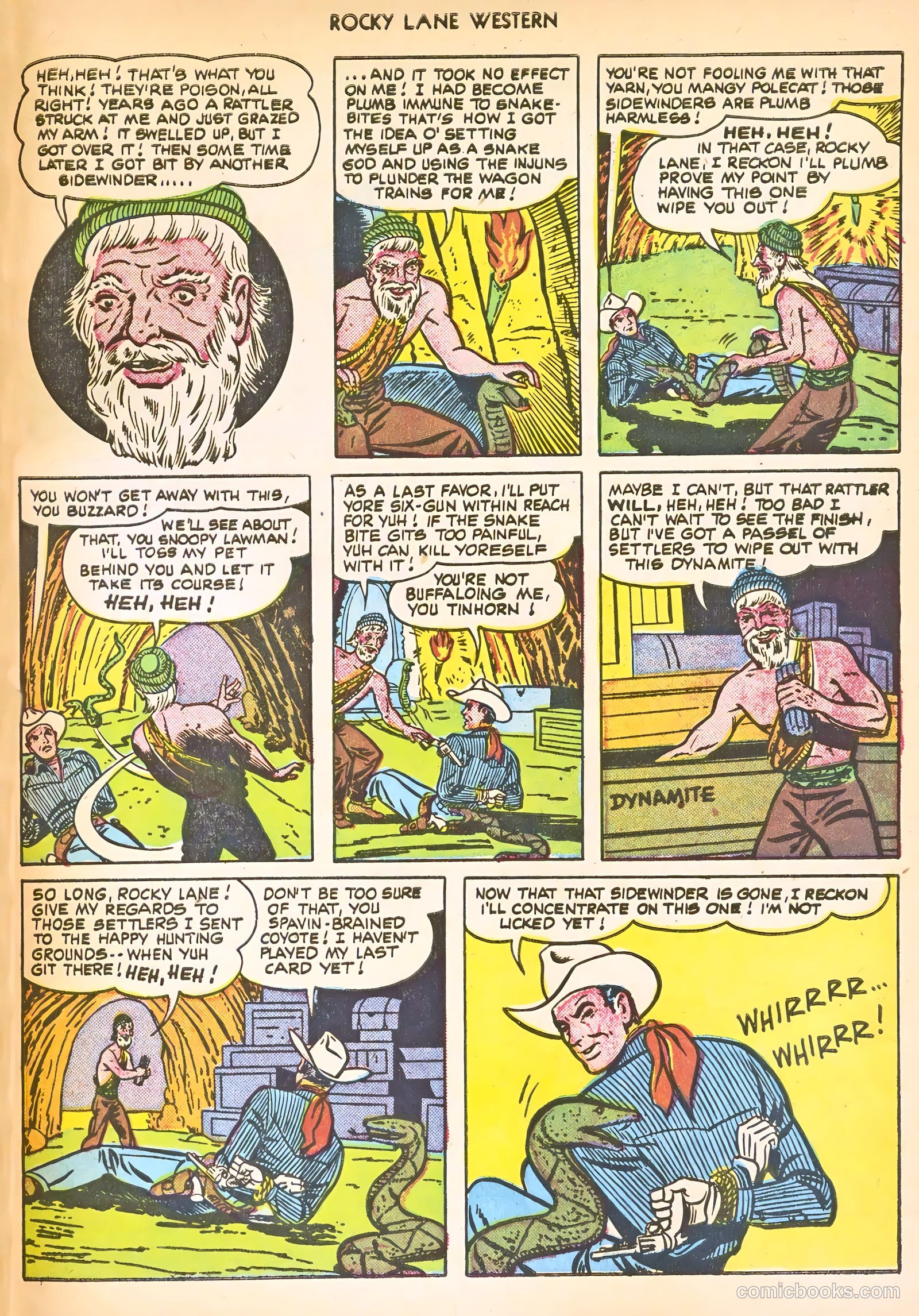 Rocky Lane Western #24 — page 31 of 52
