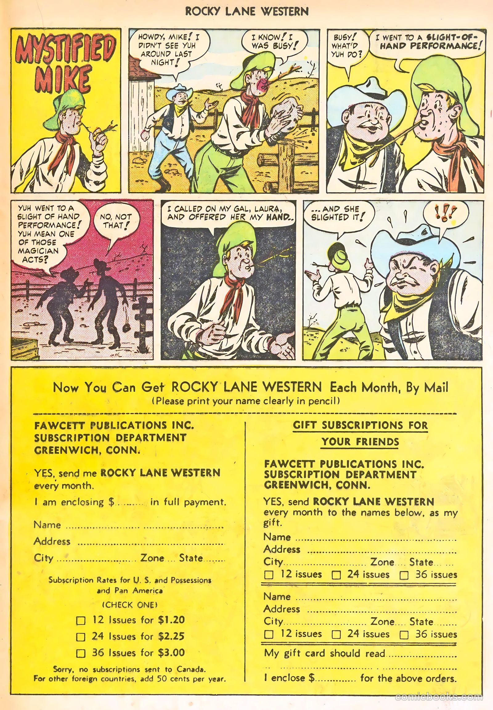 Rocky Lane Western #24 — page 37 of 52