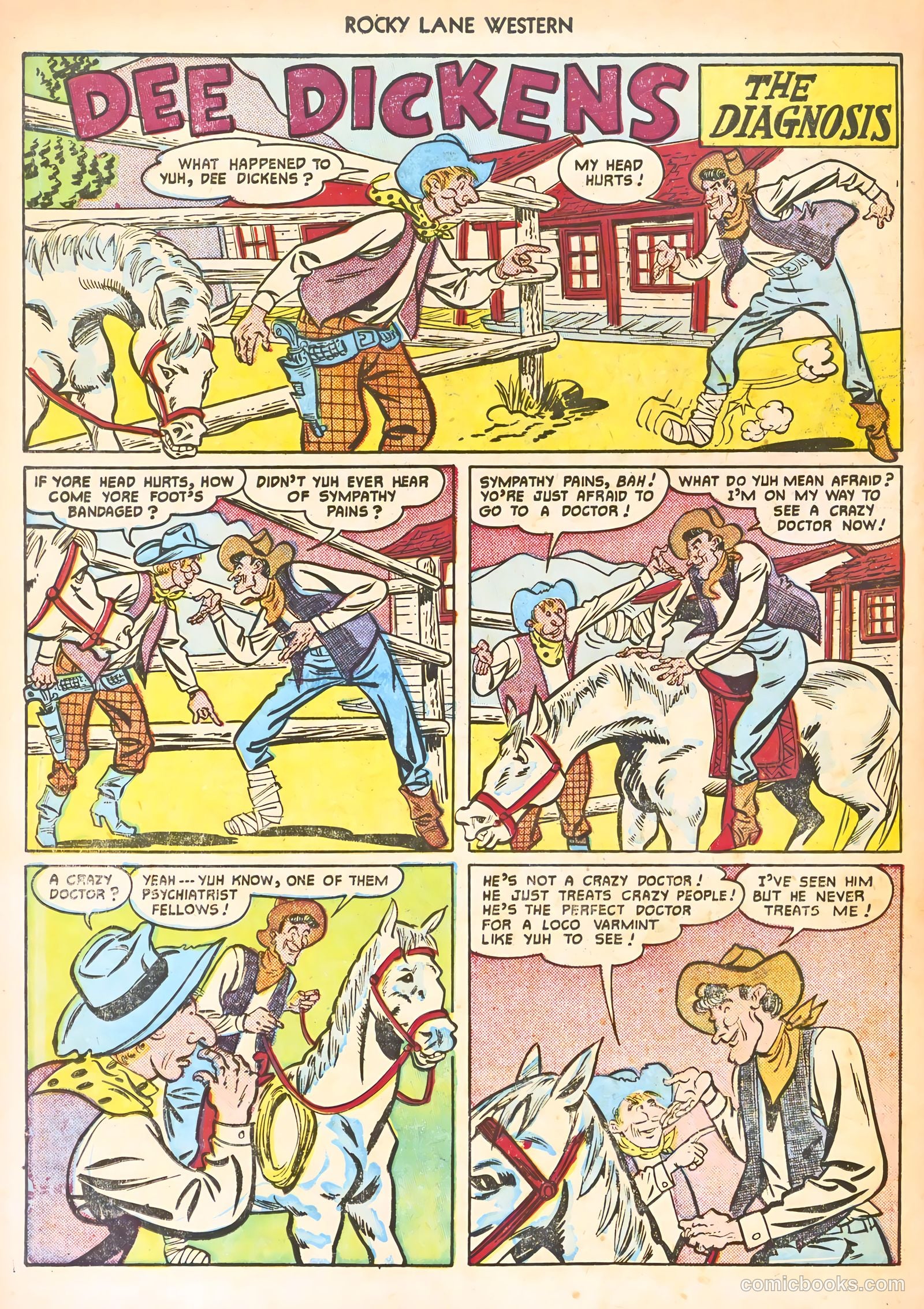Rocky Lane Western #24 — page 38 of 52