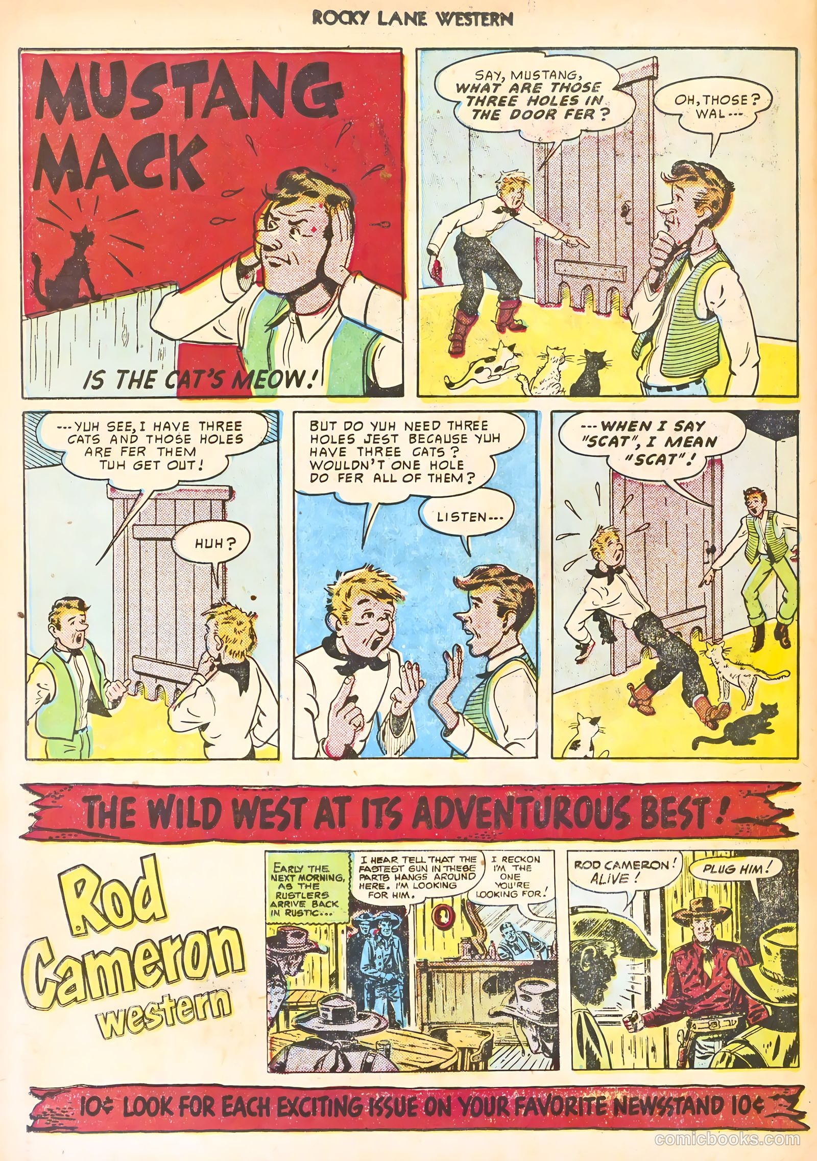 Rocky Lane Western #24 — page 42 of 52