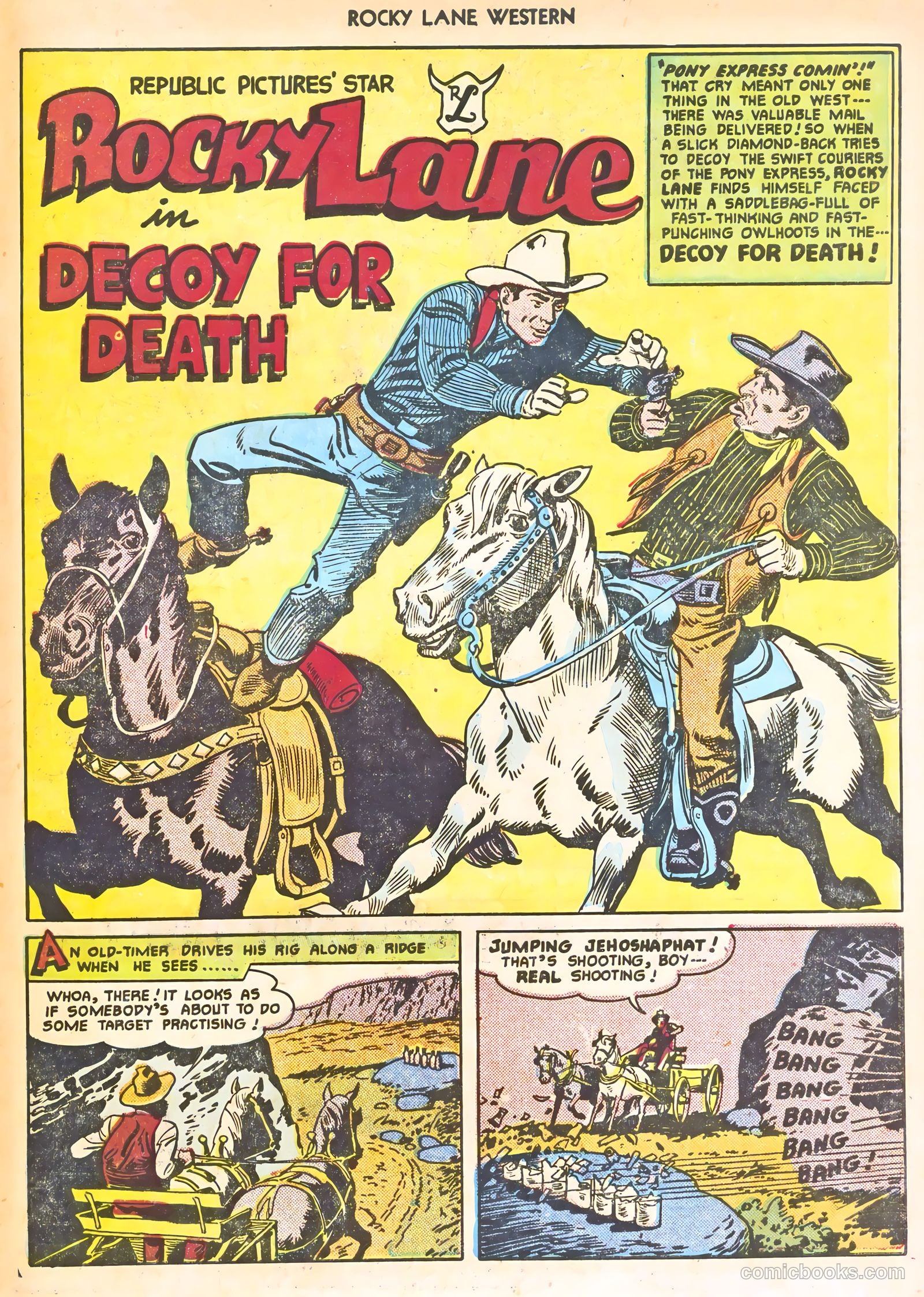 Rocky Lane Western #24 — page 43 of 52