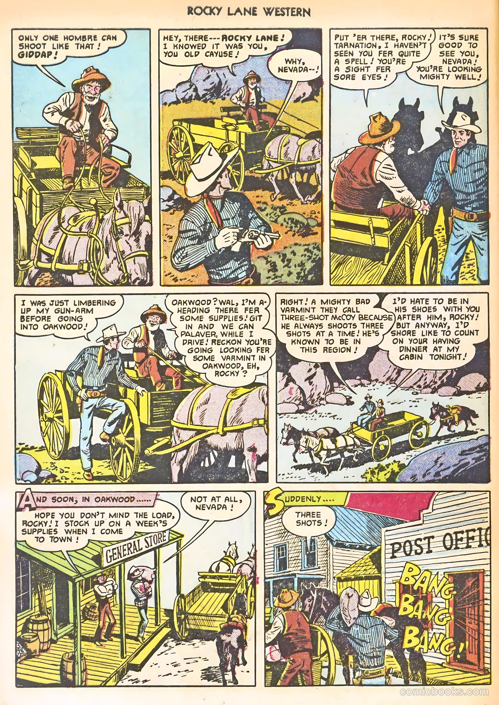 Rocky Lane Western #24 — page 44 of 52