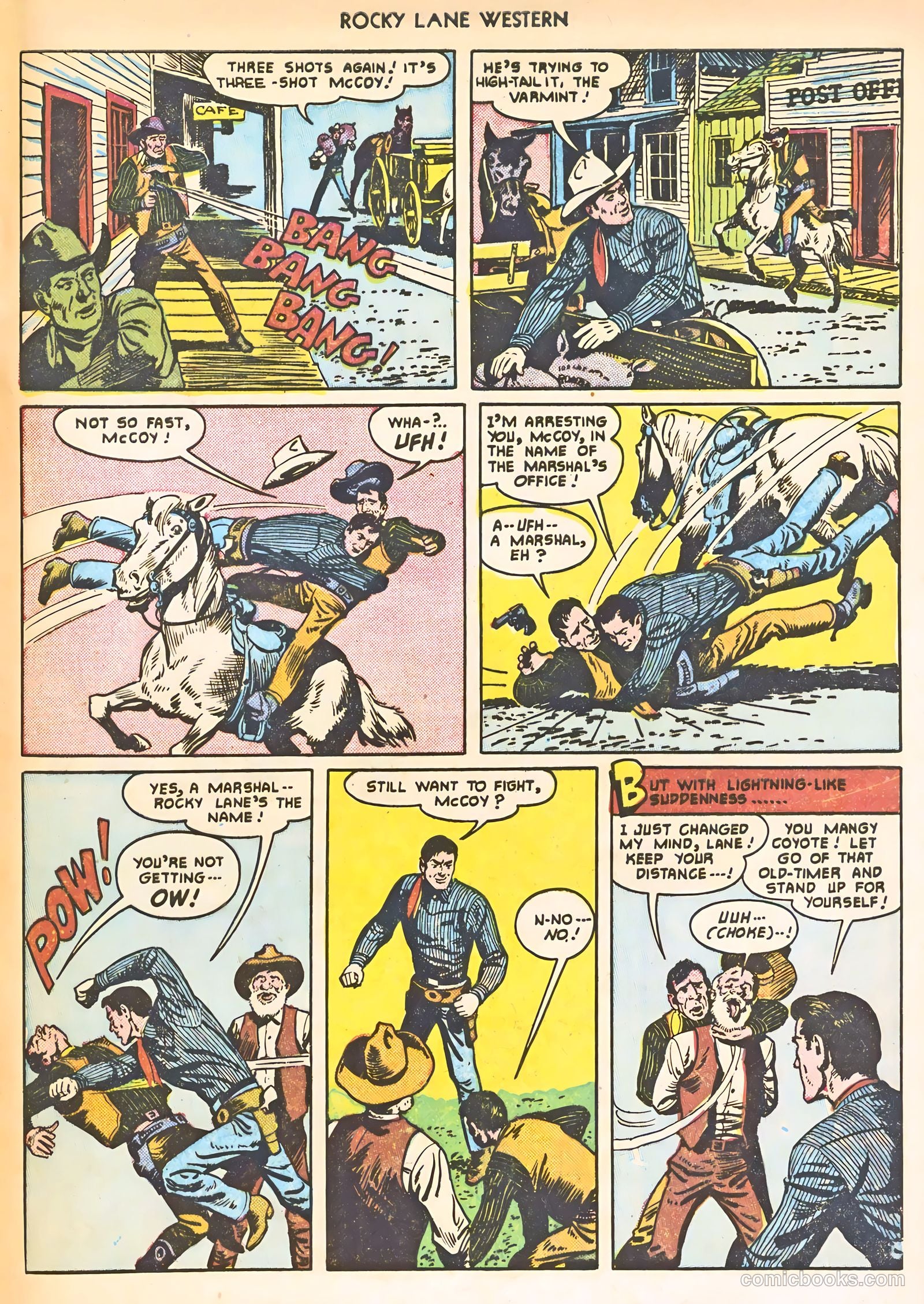 Rocky Lane Western #24 — page 45 of 52