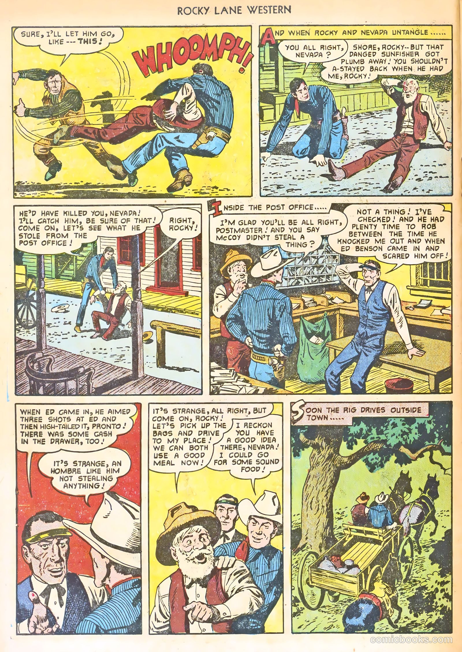 Rocky Lane Western #24 — page 46 of 52