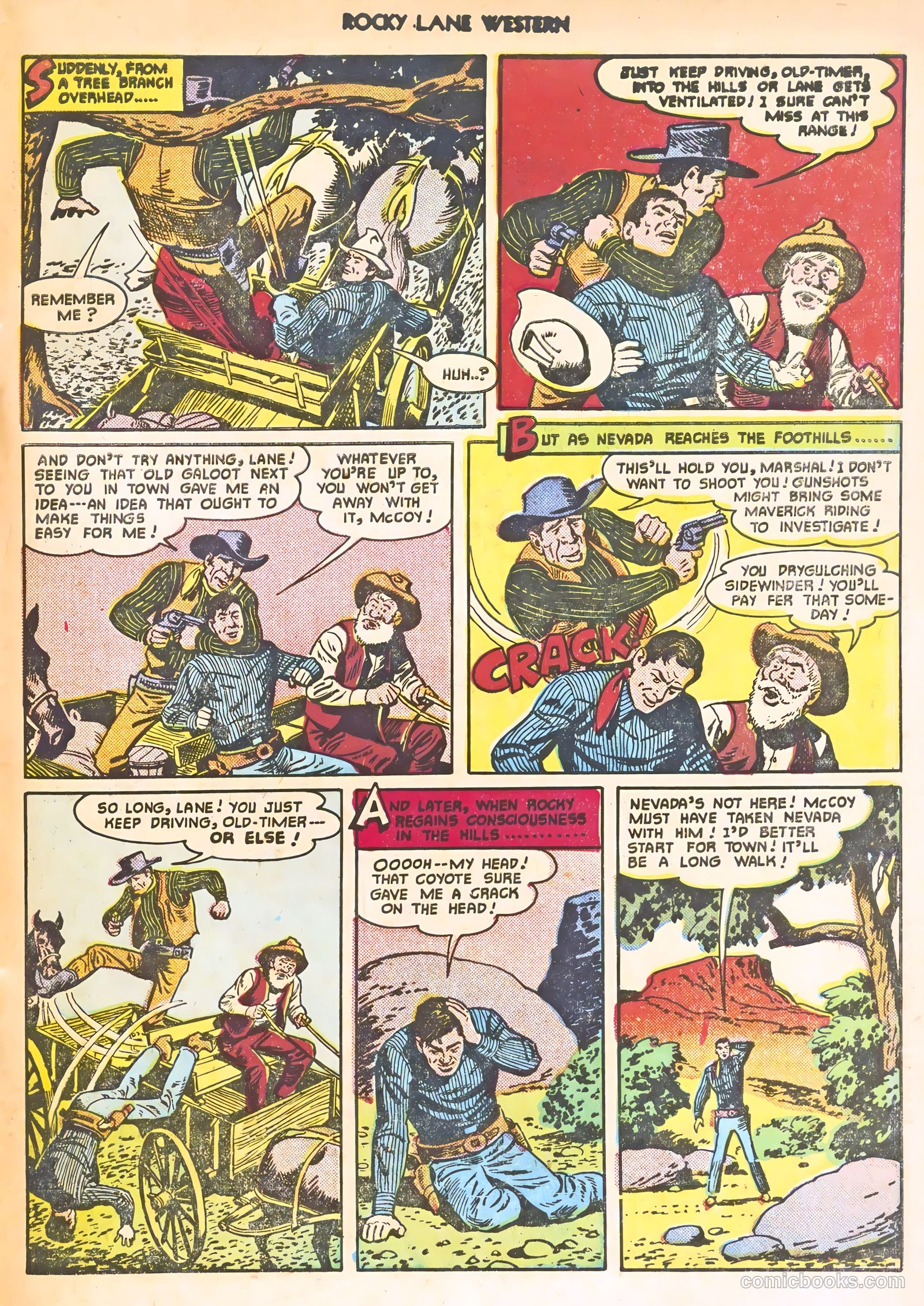 Rocky Lane Western #24 — page 47 of 52