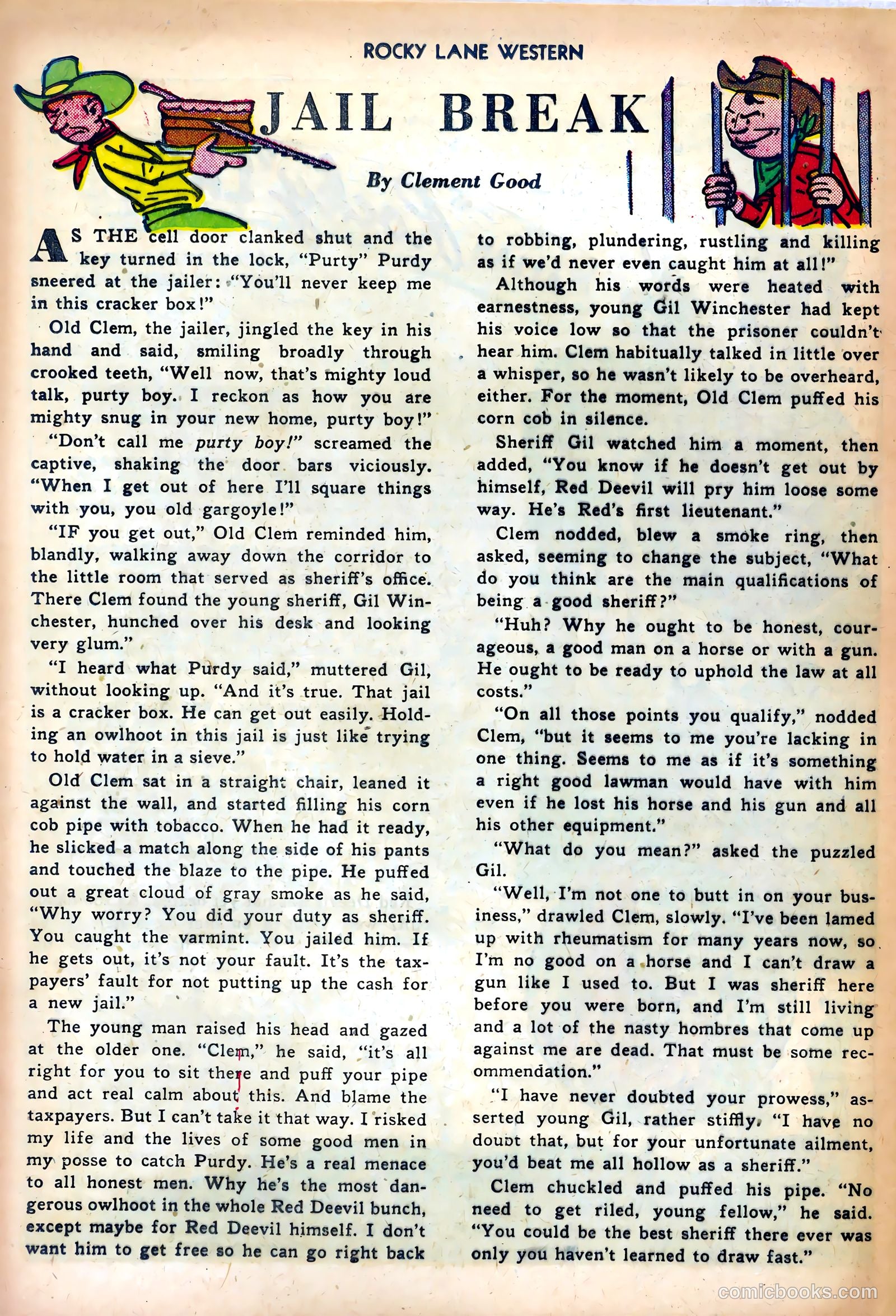 Rocky Lane Western #25 — page 24 of 36