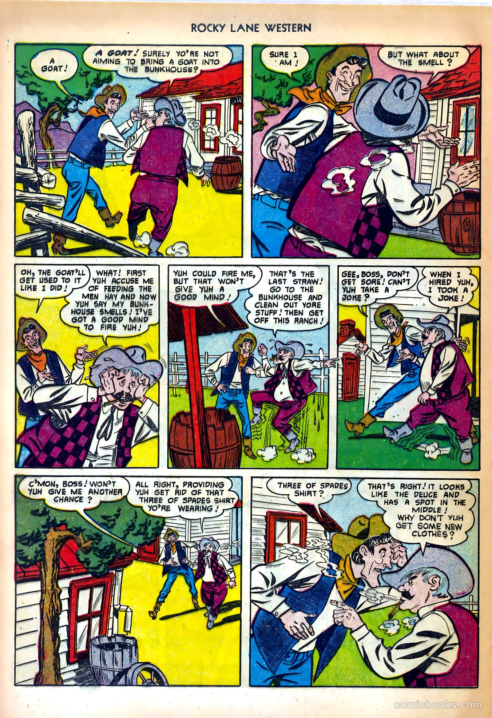 Rocky Lane Western #25 — page 28 of 36