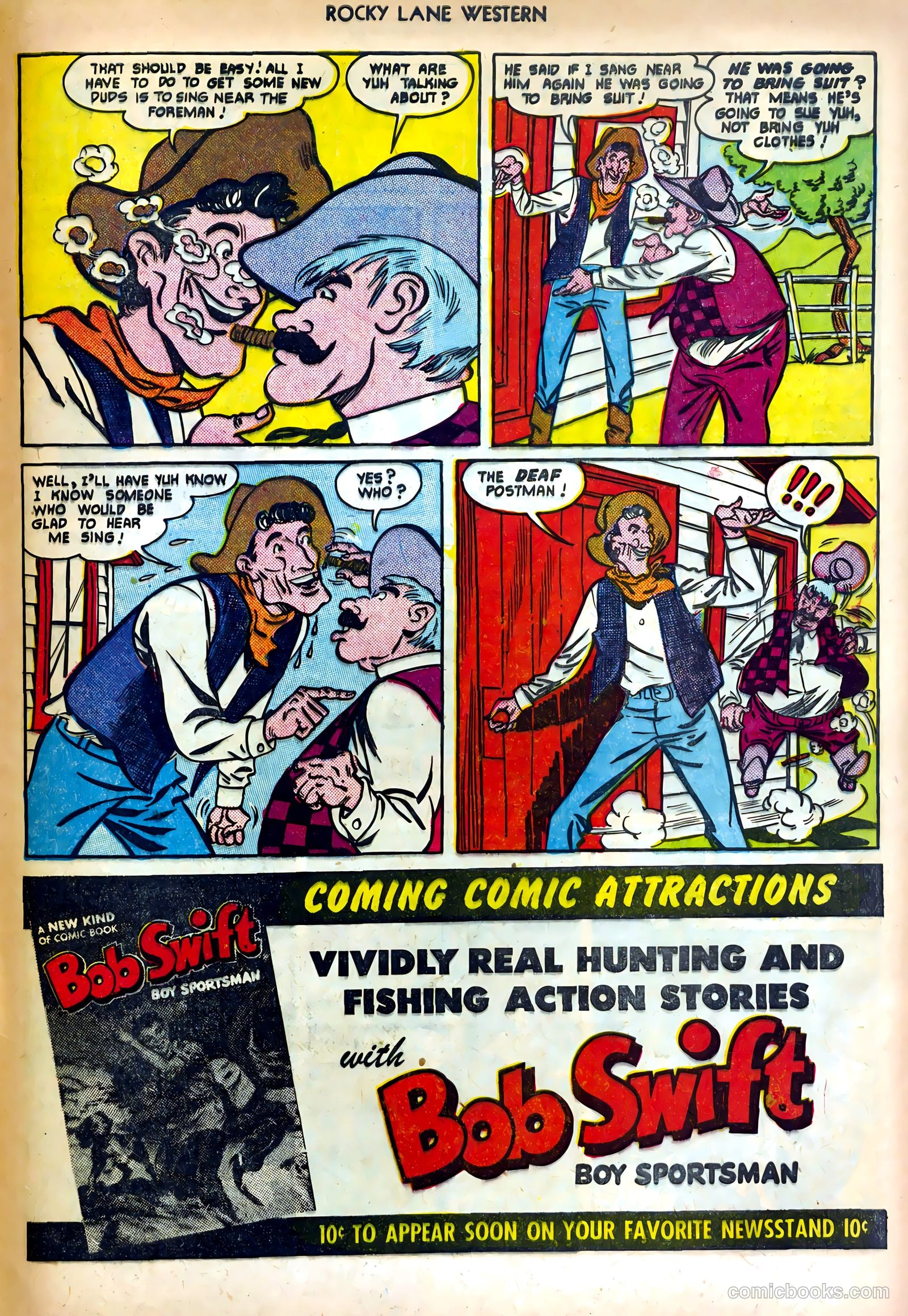Rocky Lane Western #25 — page 29 of 36