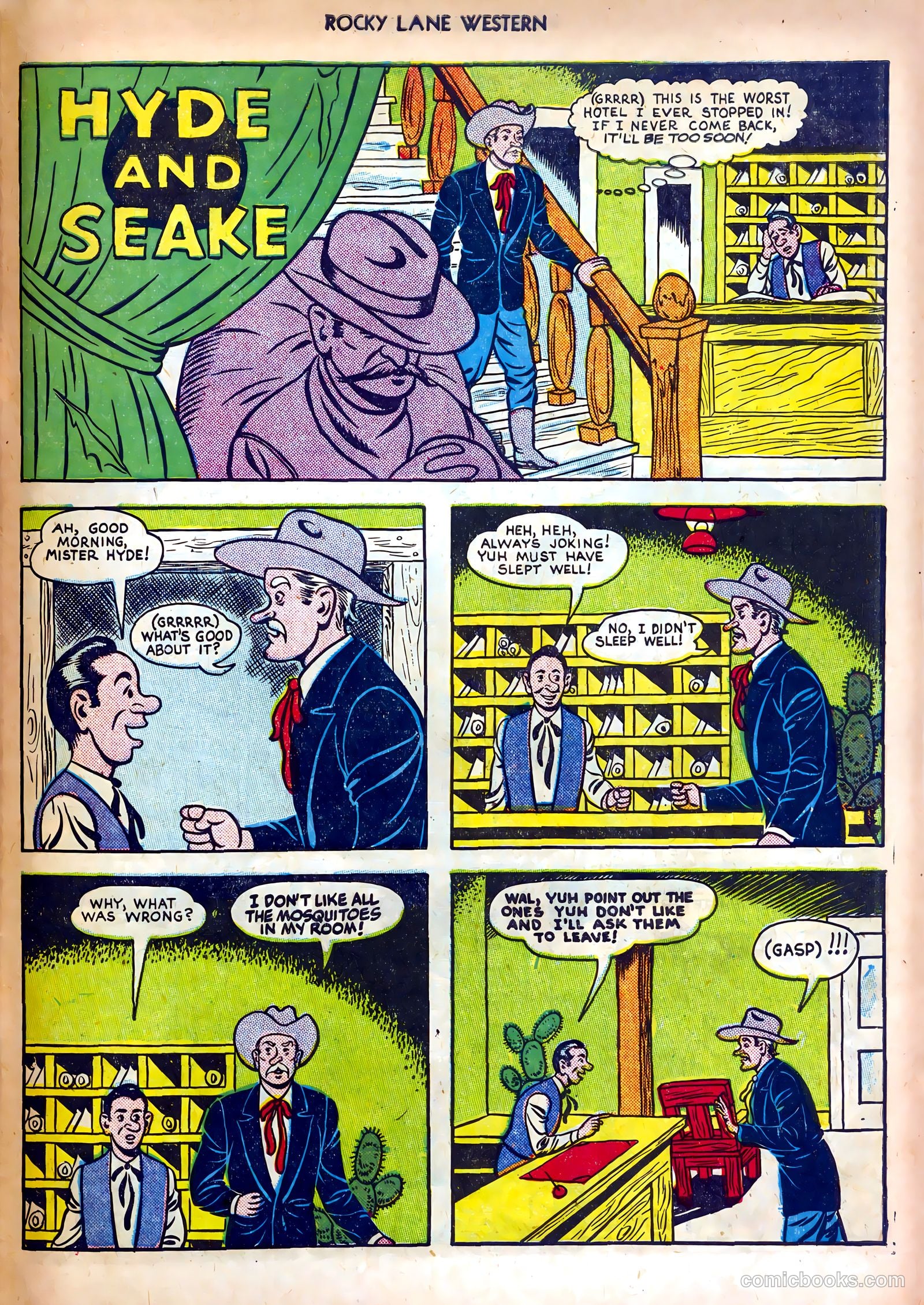 Rocky Lane Western #25 — page 31 of 36
