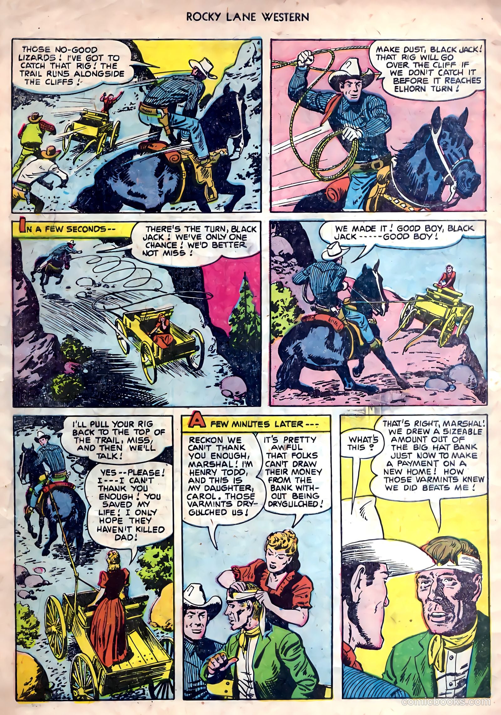 Rocky Lane Western #26 — page 8 of 38