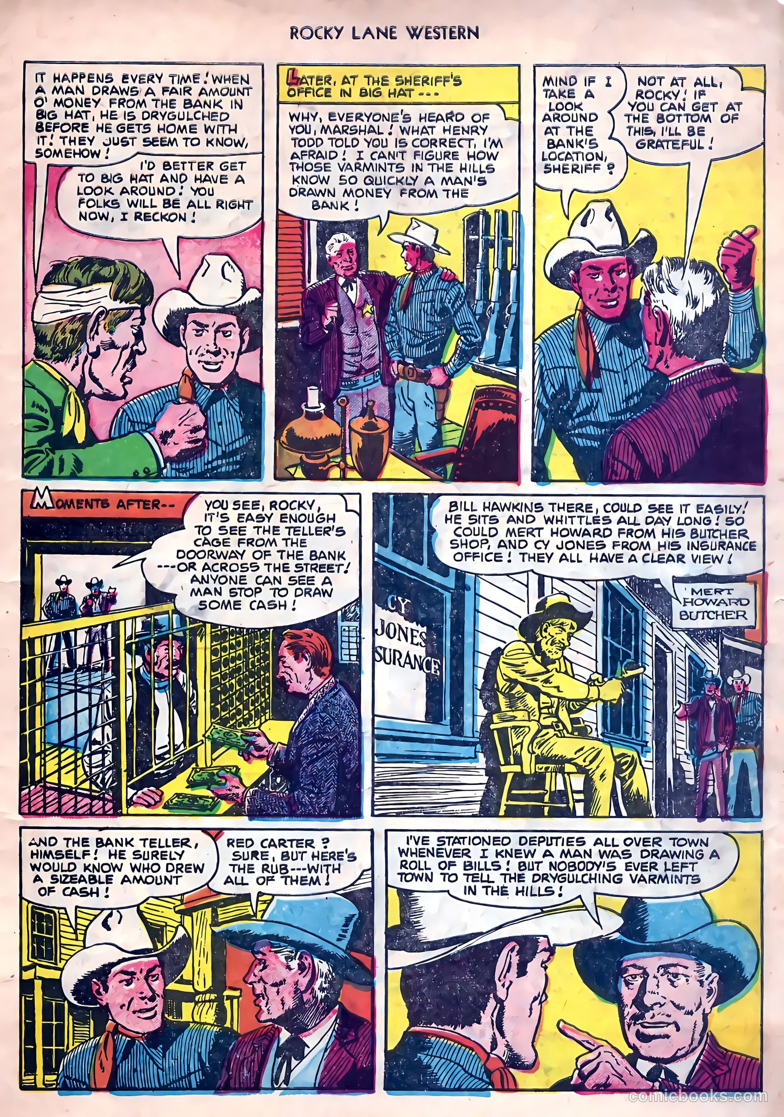 Rocky Lane Western #26 — page 9 of 38