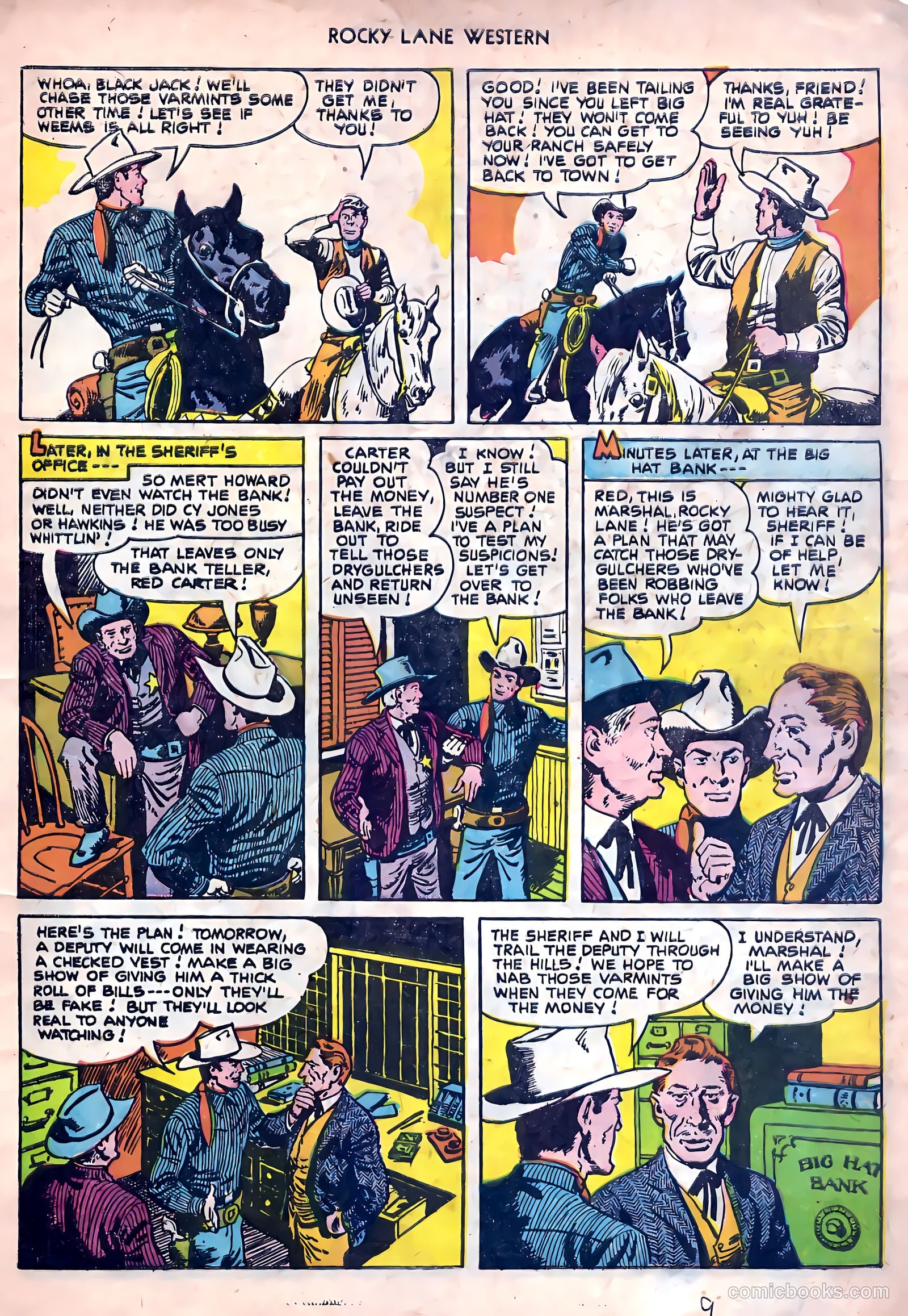 Rocky Lane Western #26 — page 11 of 38