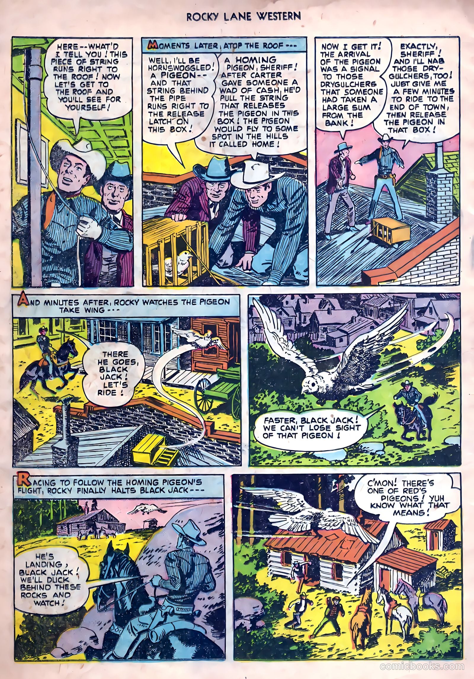 Rocky Lane Western #26 — page 14 of 38