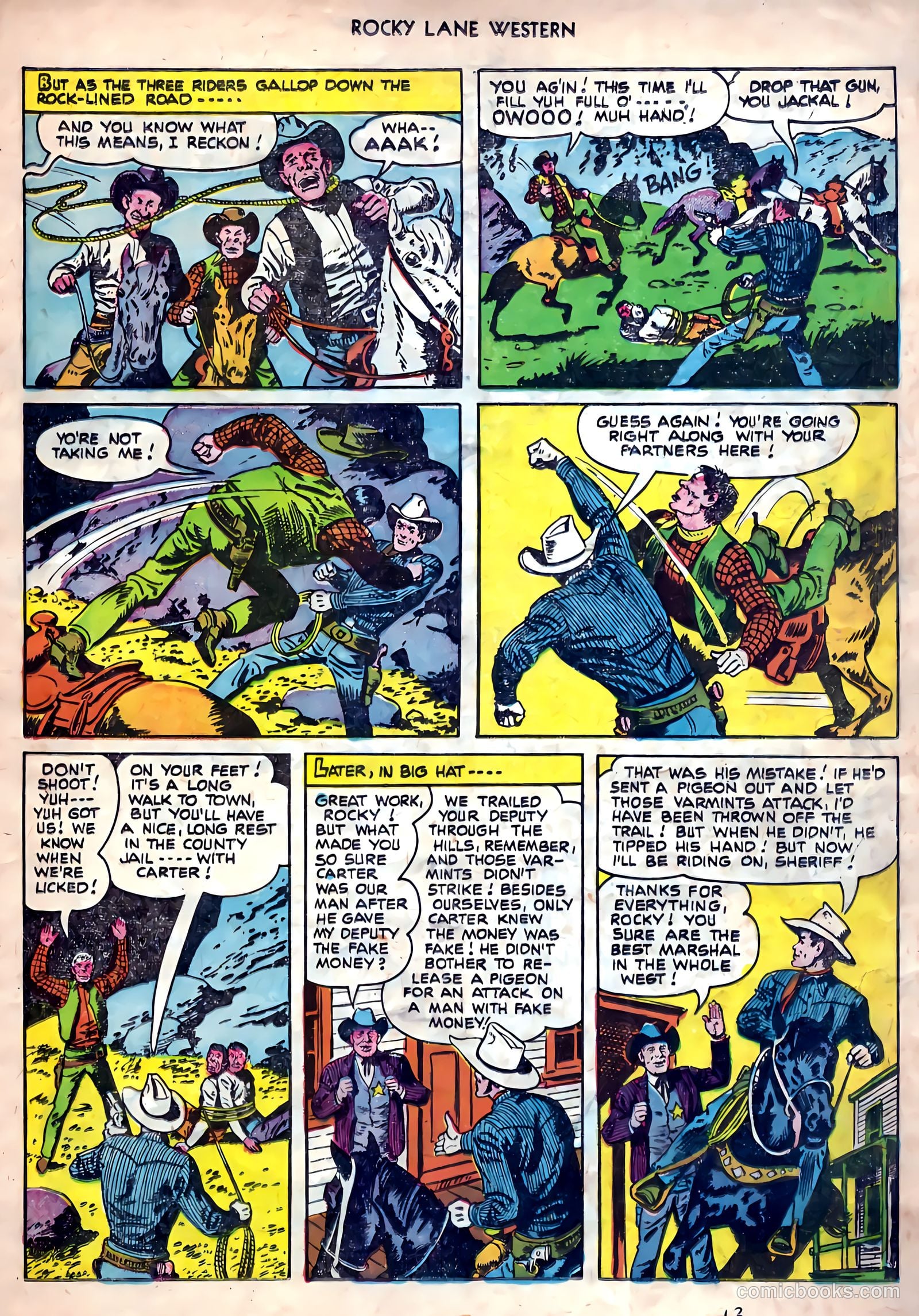 Rocky Lane Western #26 — page 15 of 38