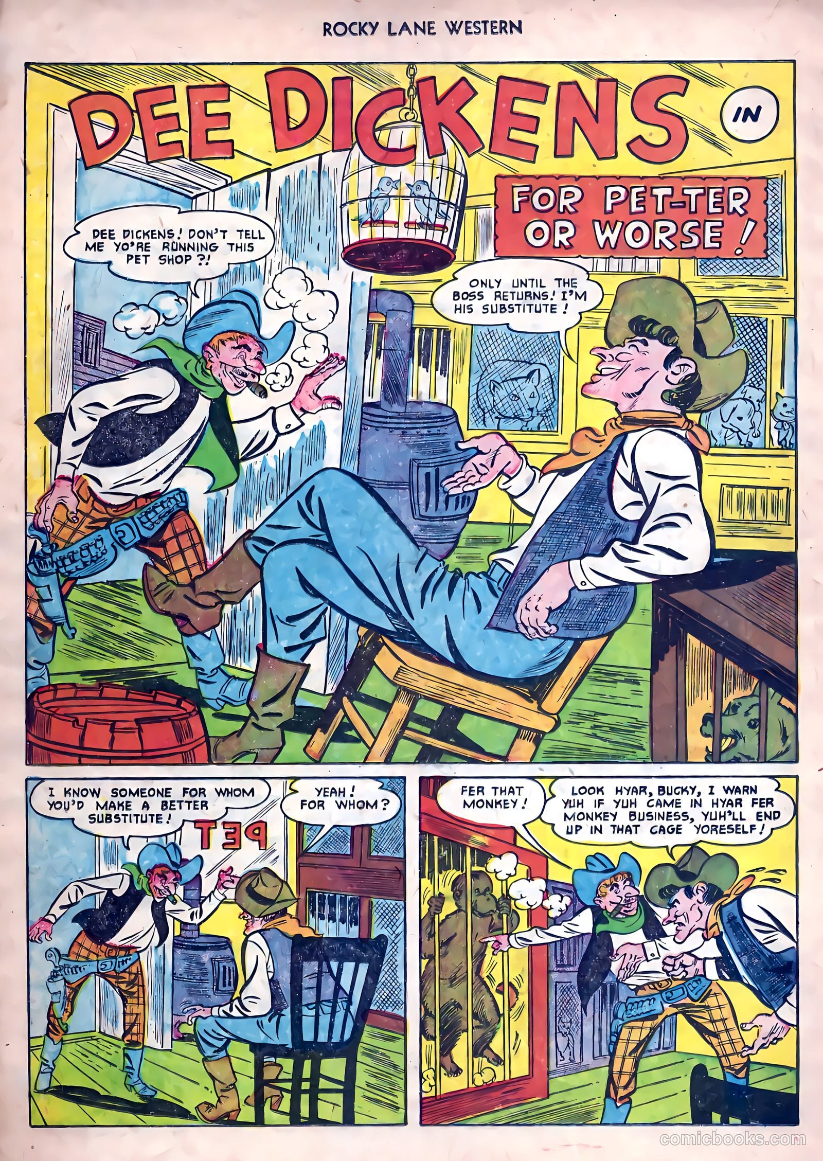 Rocky Lane Western #26 — page 20 of 38