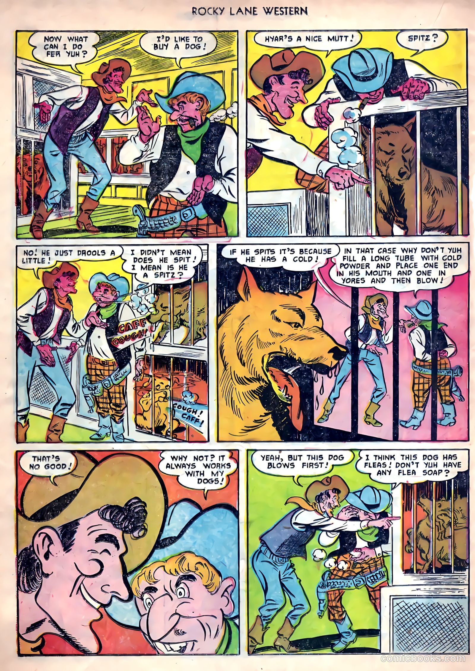 Rocky Lane Western #26 — page 22 of 38