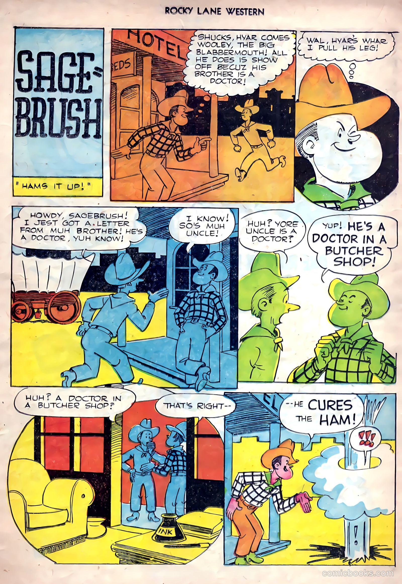 Rocky Lane Western #26 — page 26 of 38
