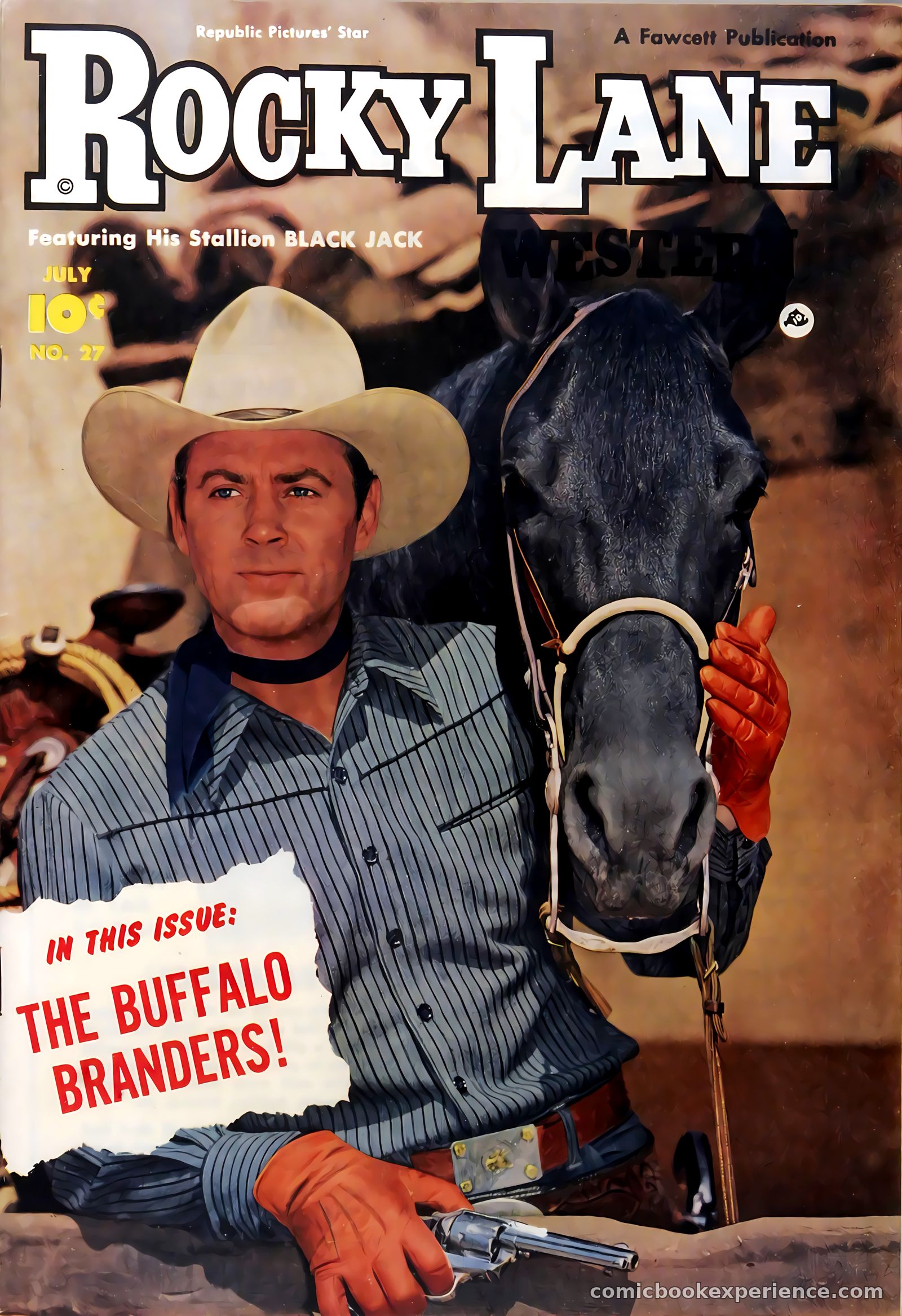 Rocky Lane Western #27 — page 1 of 36
