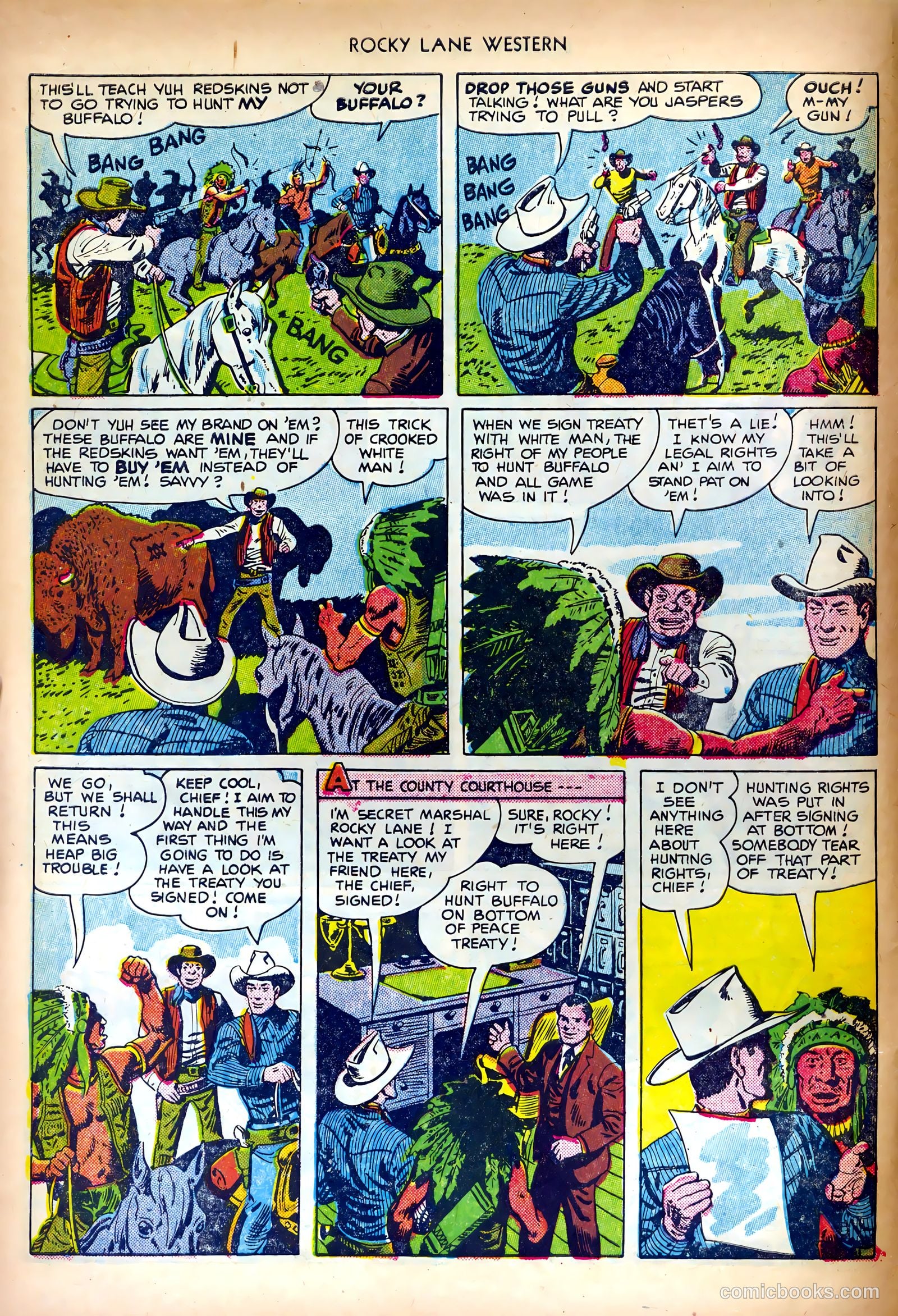 Rocky Lane Western #27 — page 6 of 36