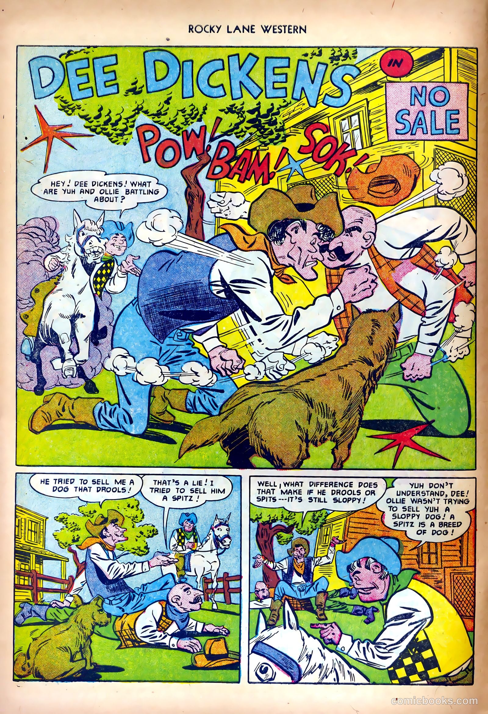 Rocky Lane Western #27 — page 10 of 36