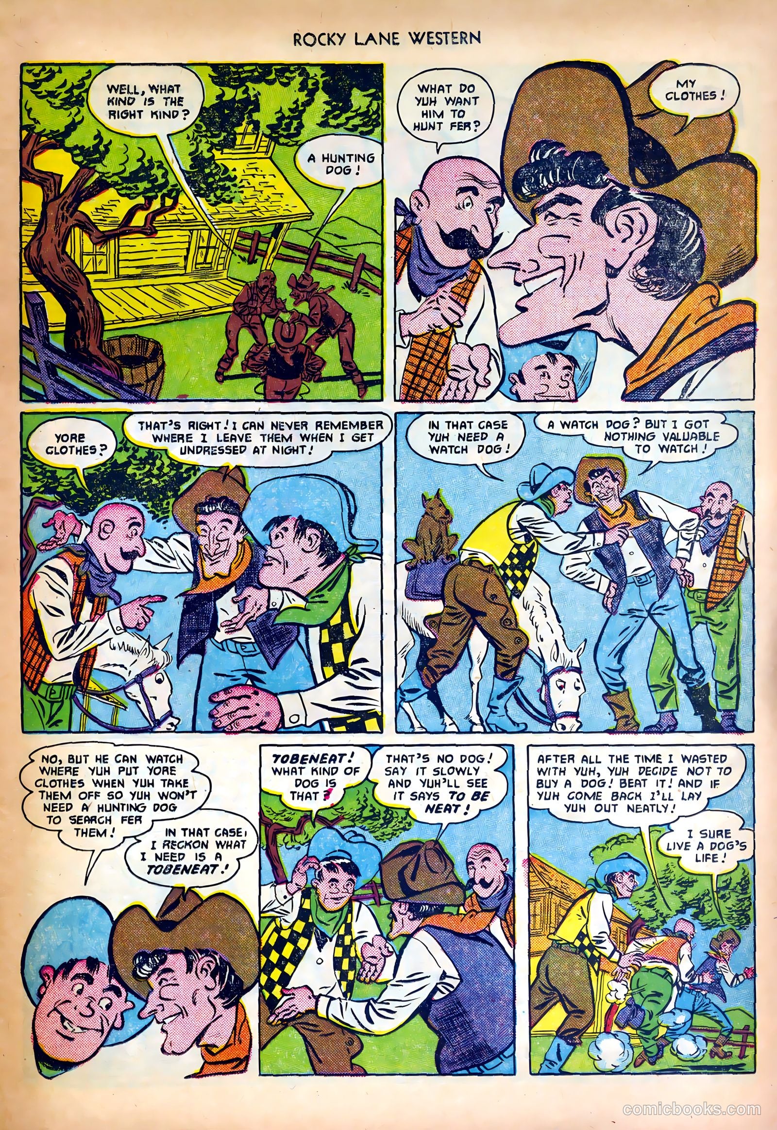Rocky Lane Western #27 — page 13 of 36