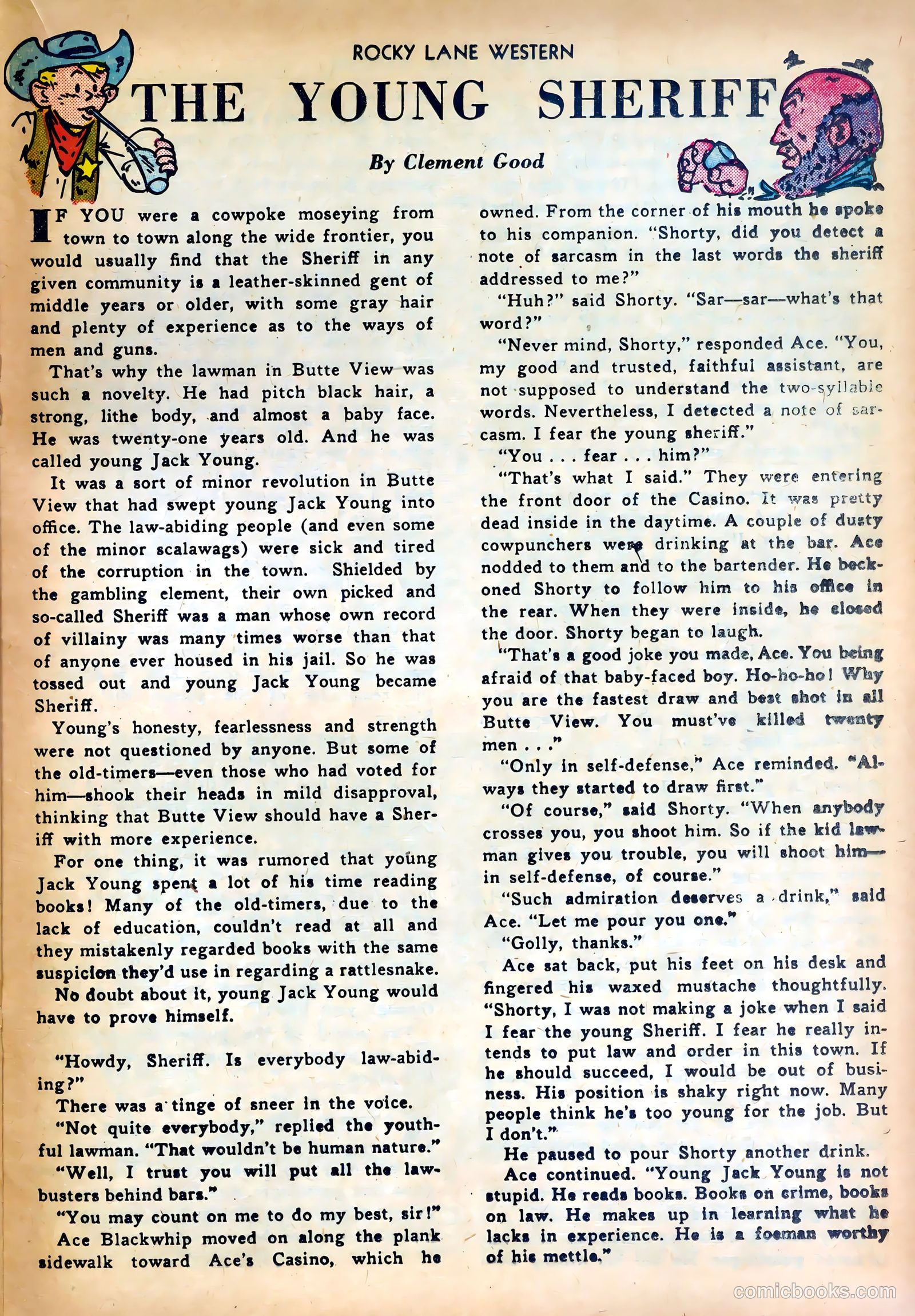 Rocky Lane Western #27 — page 21 of 36