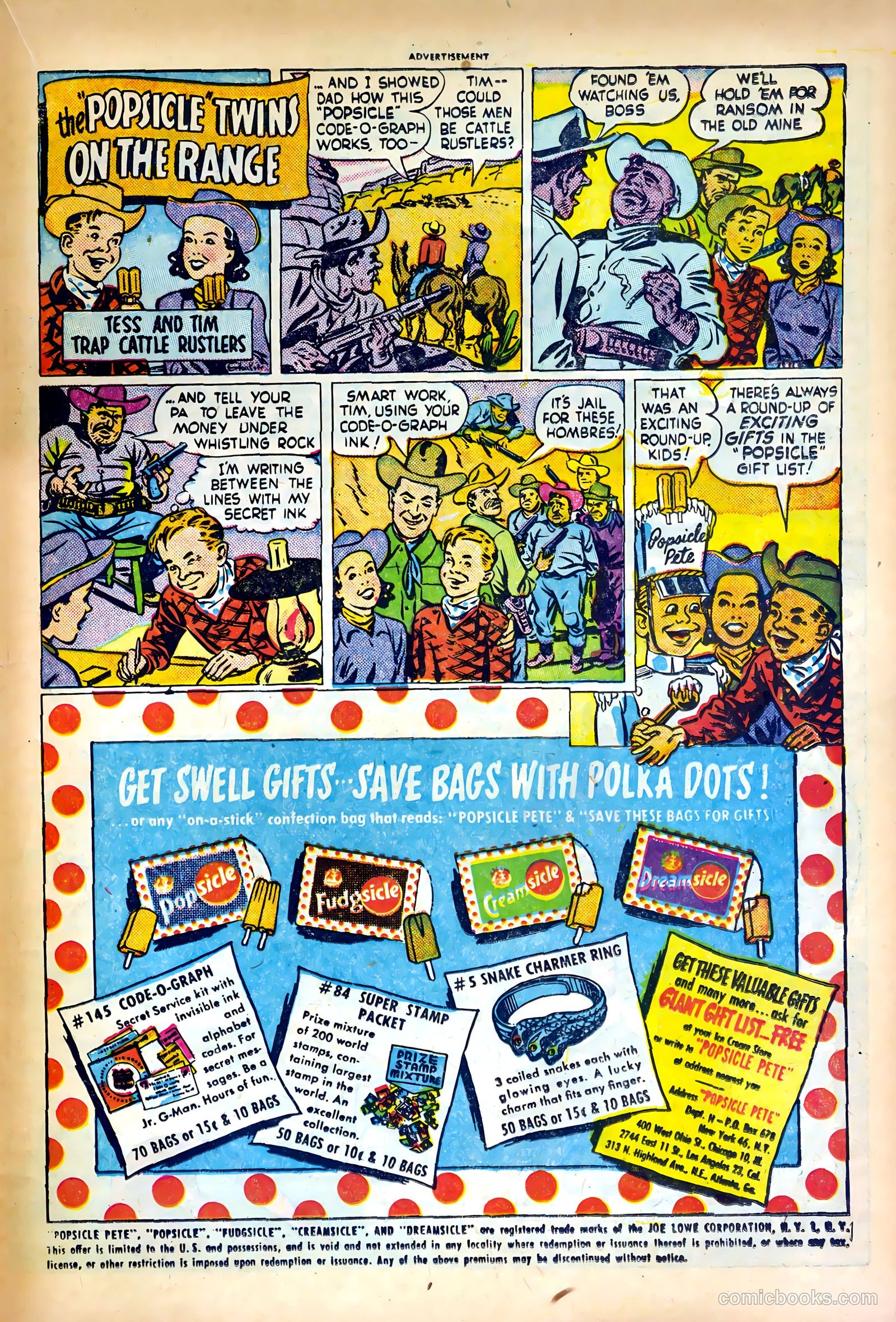 Rocky Lane Western #27 — page 23 of 36