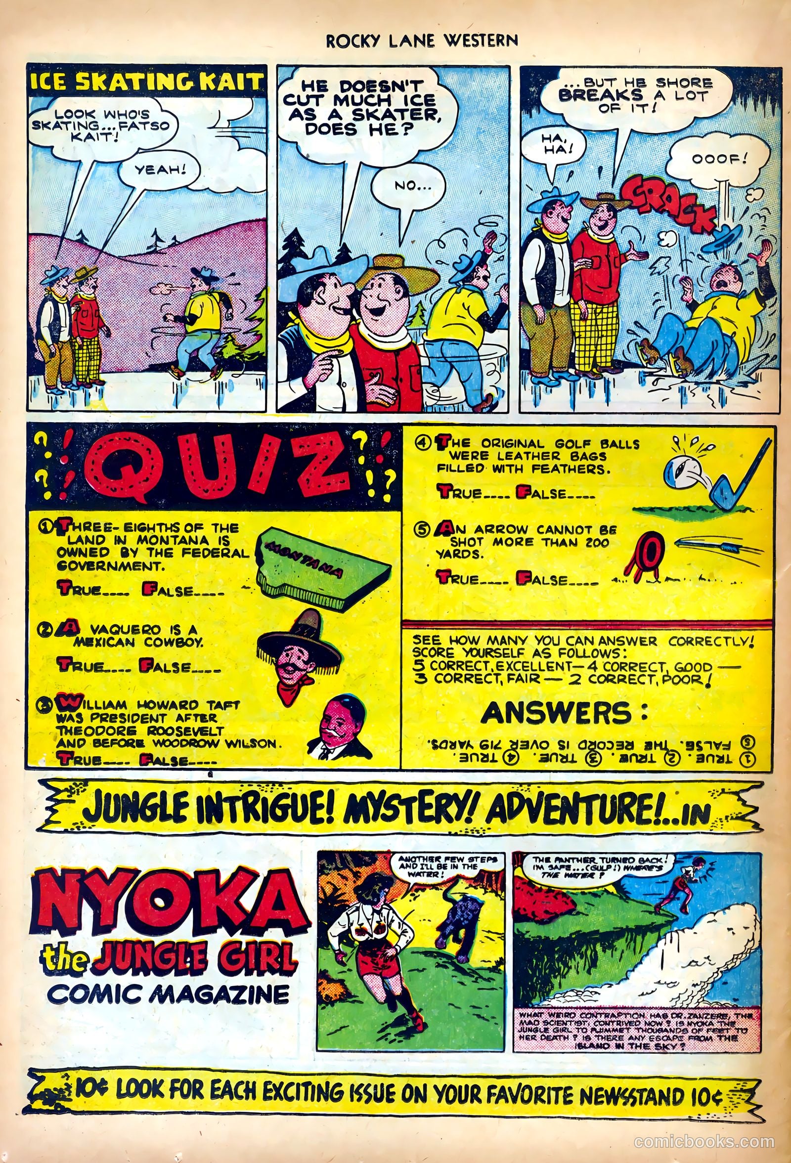 Rocky Lane Western #27 — page 26 of 36
