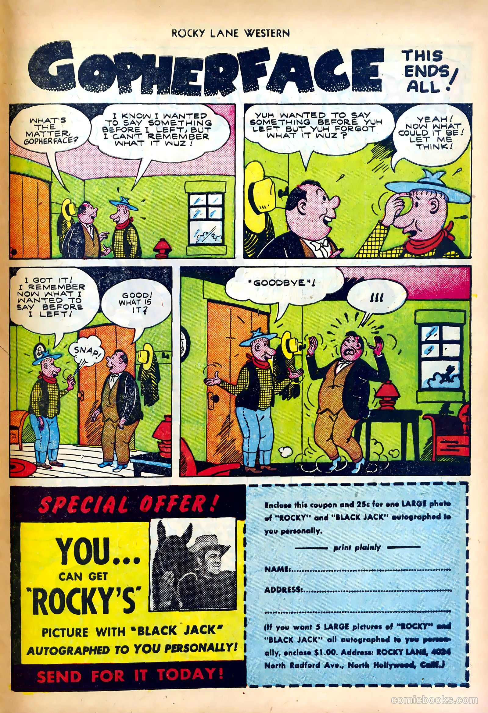 Rocky Lane Western #27 — page 27 of 36