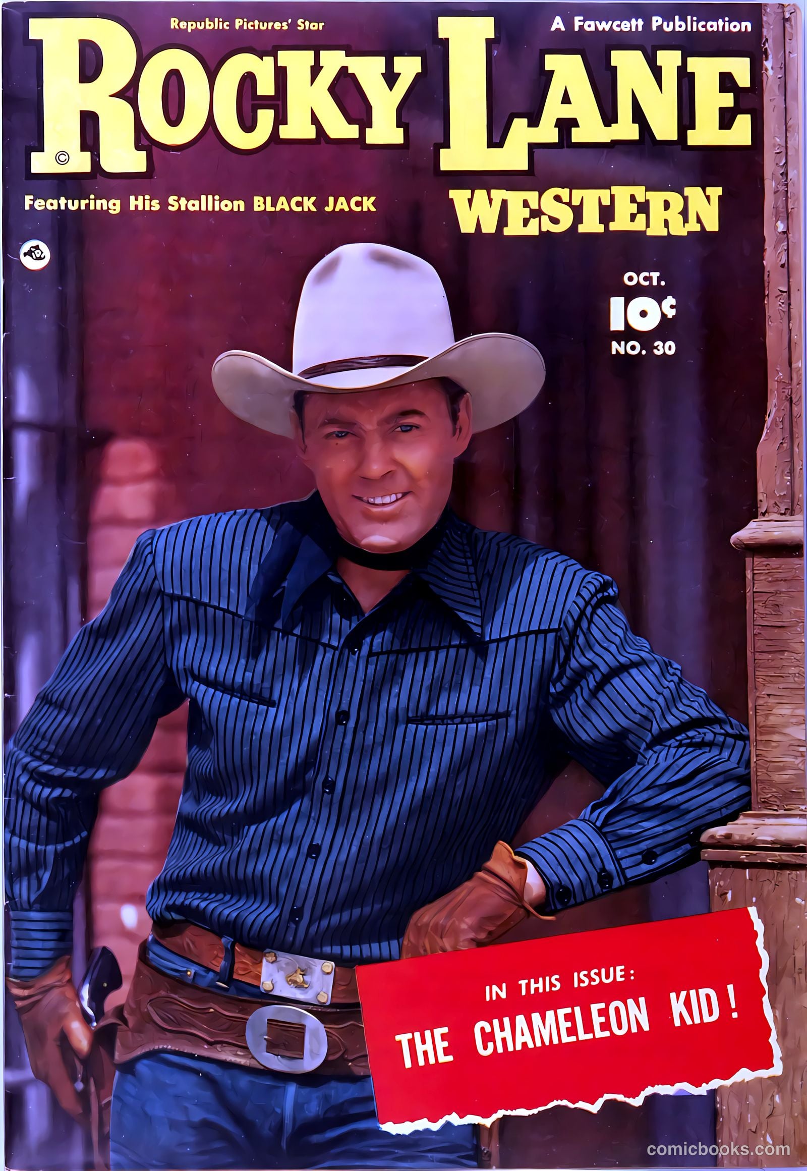 Rocky Lane Western #30 — page 1 of 36