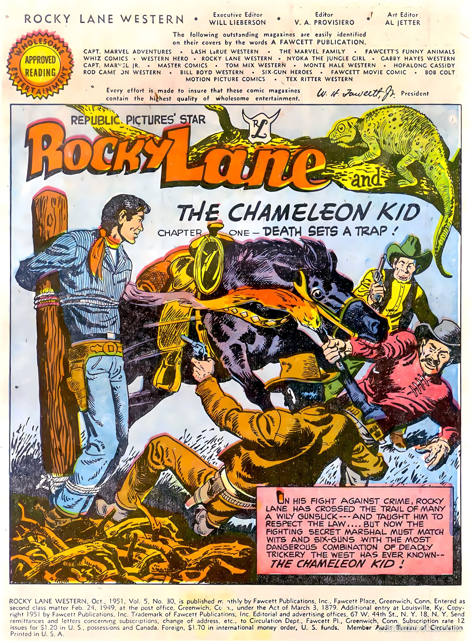 Rocky Lane Western #30 — page 3 of 36