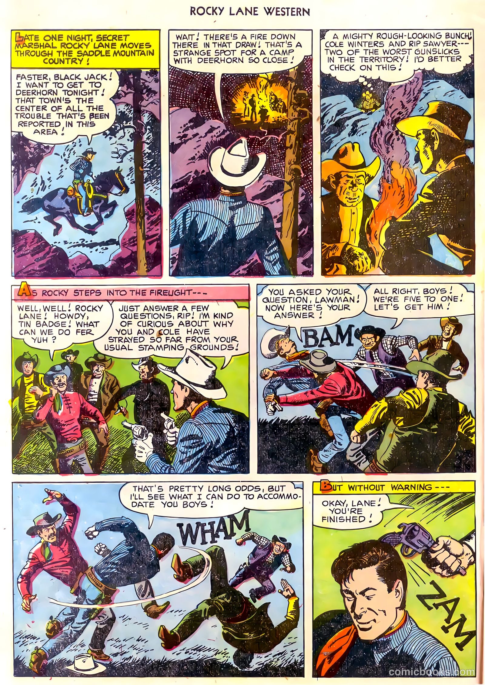Rocky Lane Western #30 — page 4 of 36