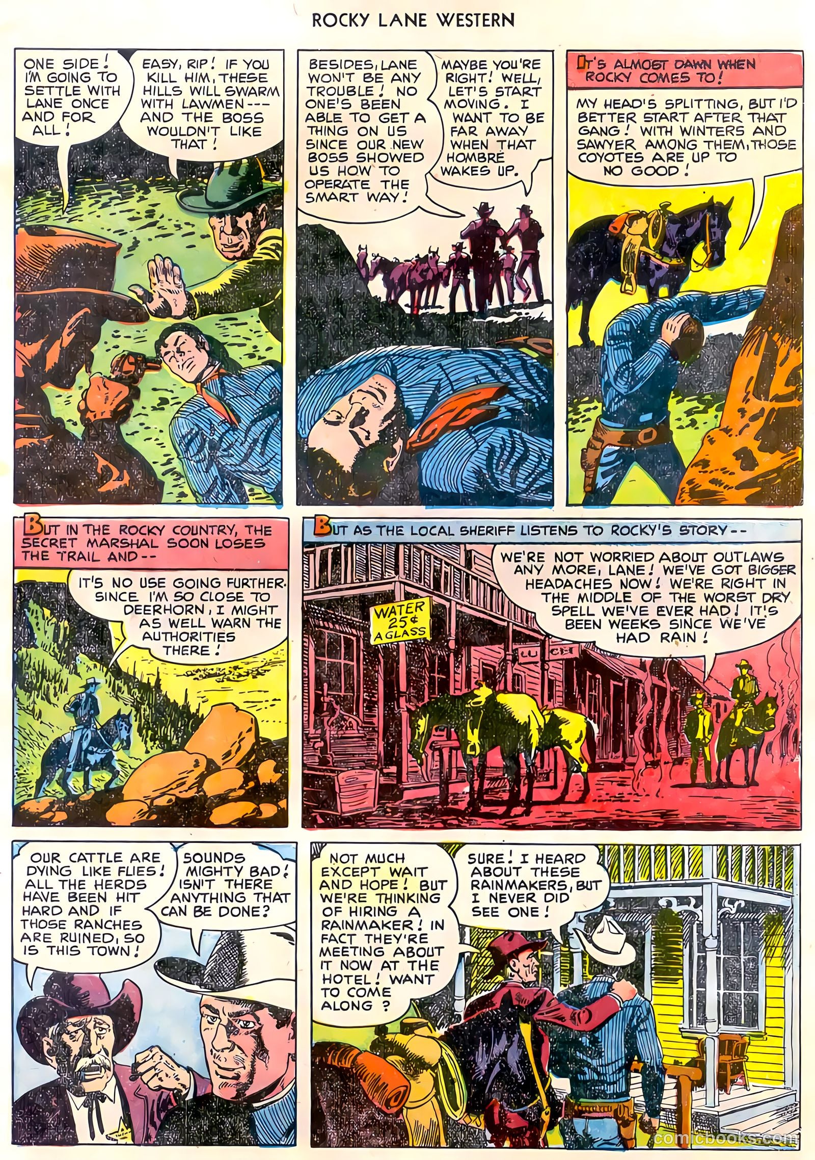 Rocky Lane Western #30 — page 5 of 36