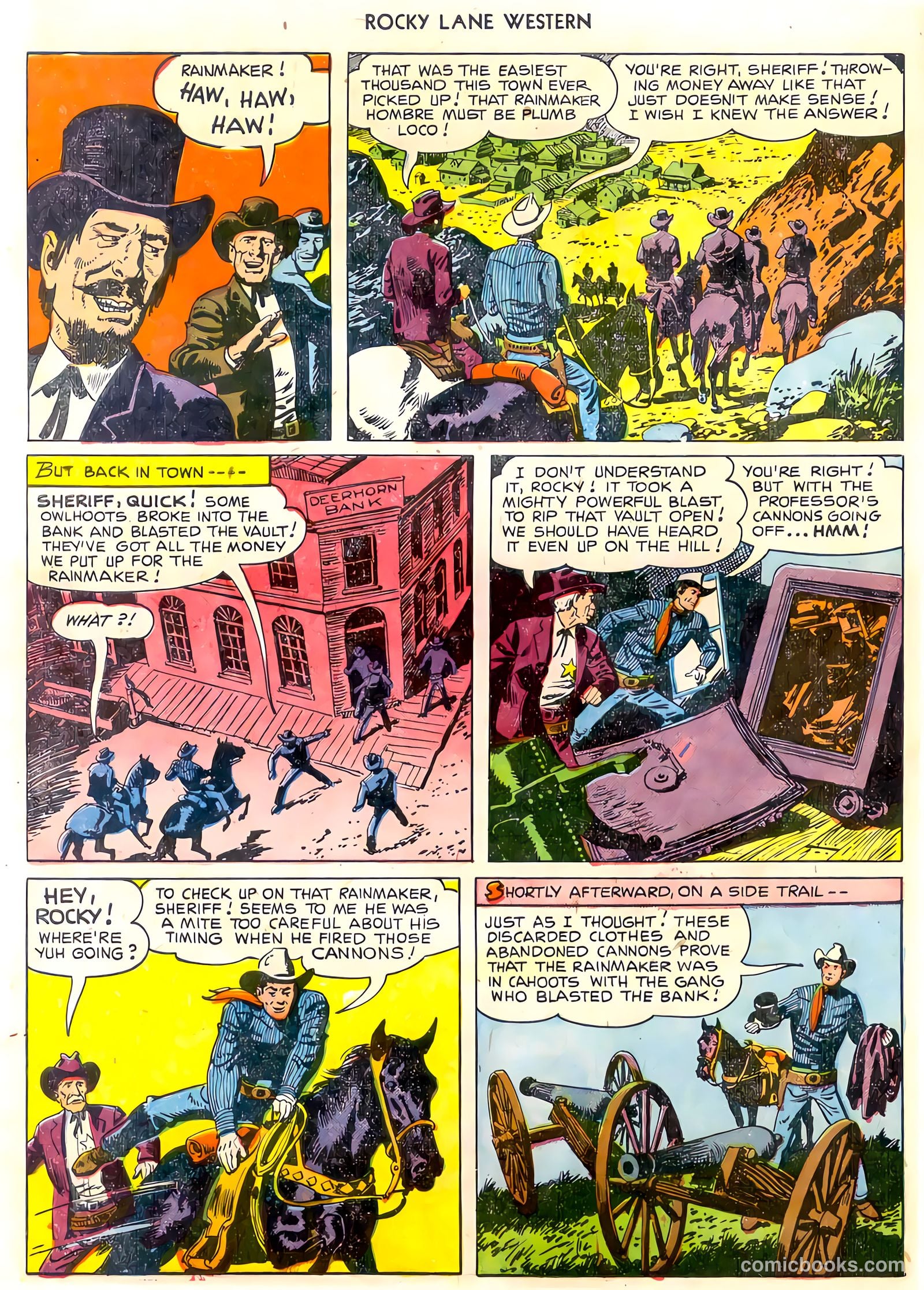 Rocky Lane Western #30 — page 8 of 36