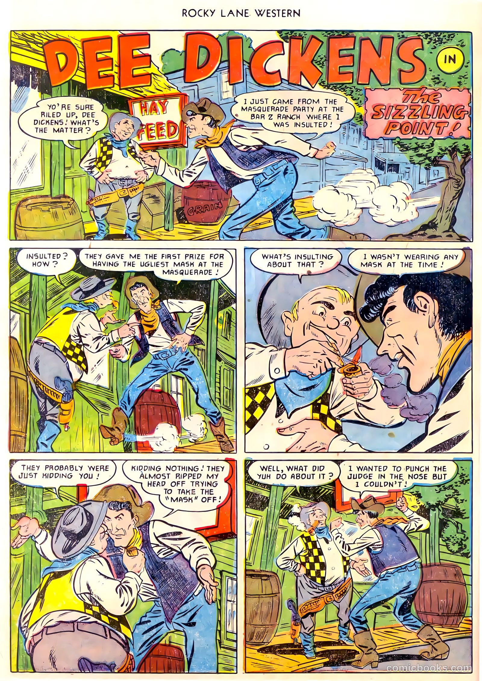 Rocky Lane Western #30 — page 12 of 36
