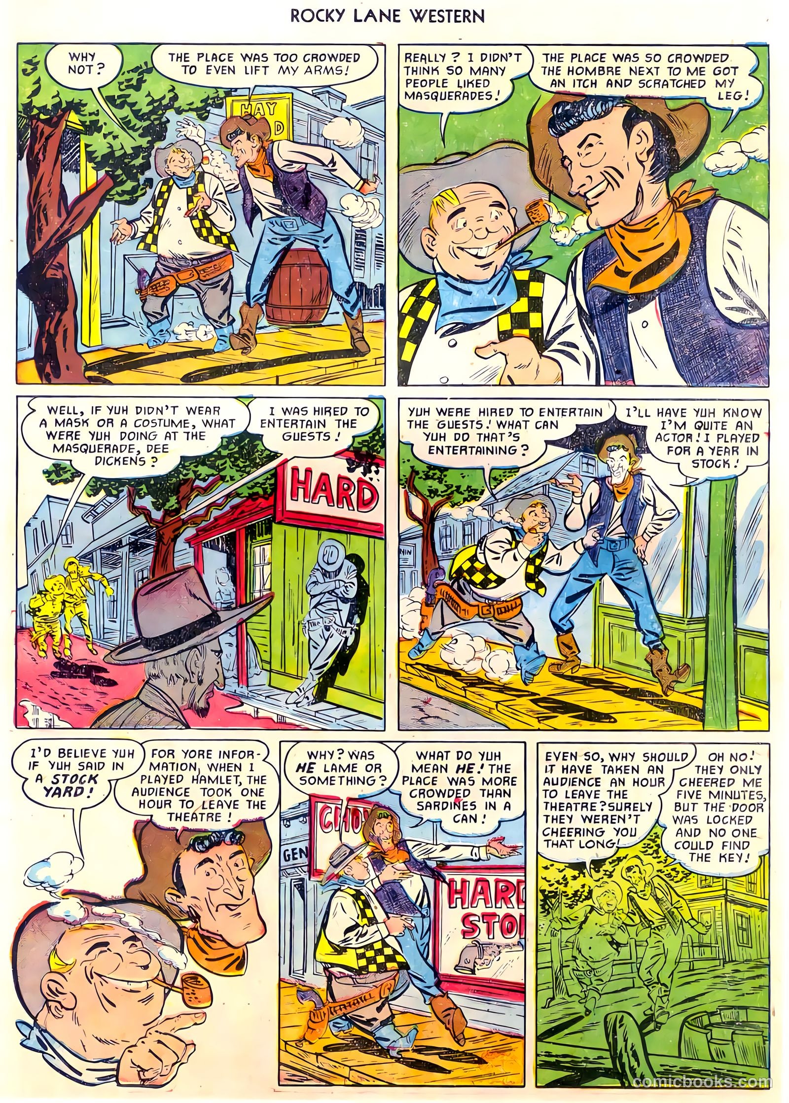 Rocky Lane Western #30 — page 13 of 36