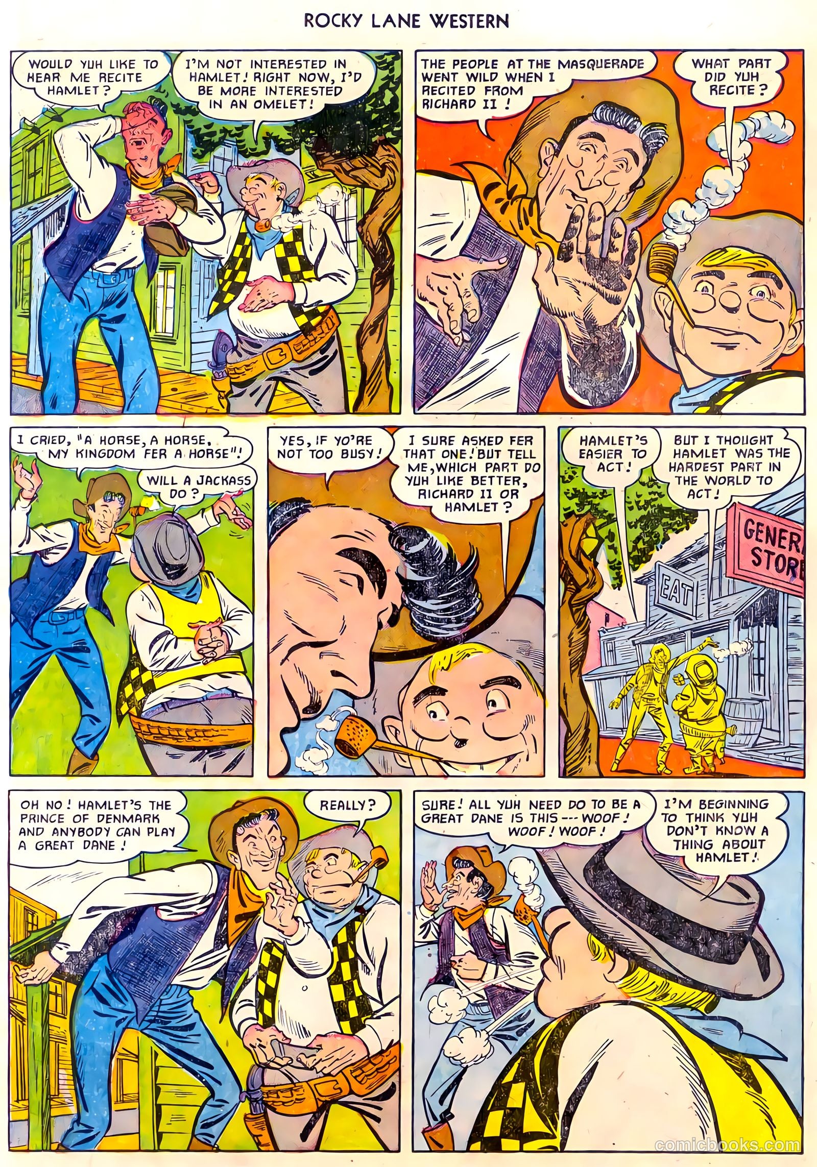 Rocky Lane Western #30 — page 14 of 36