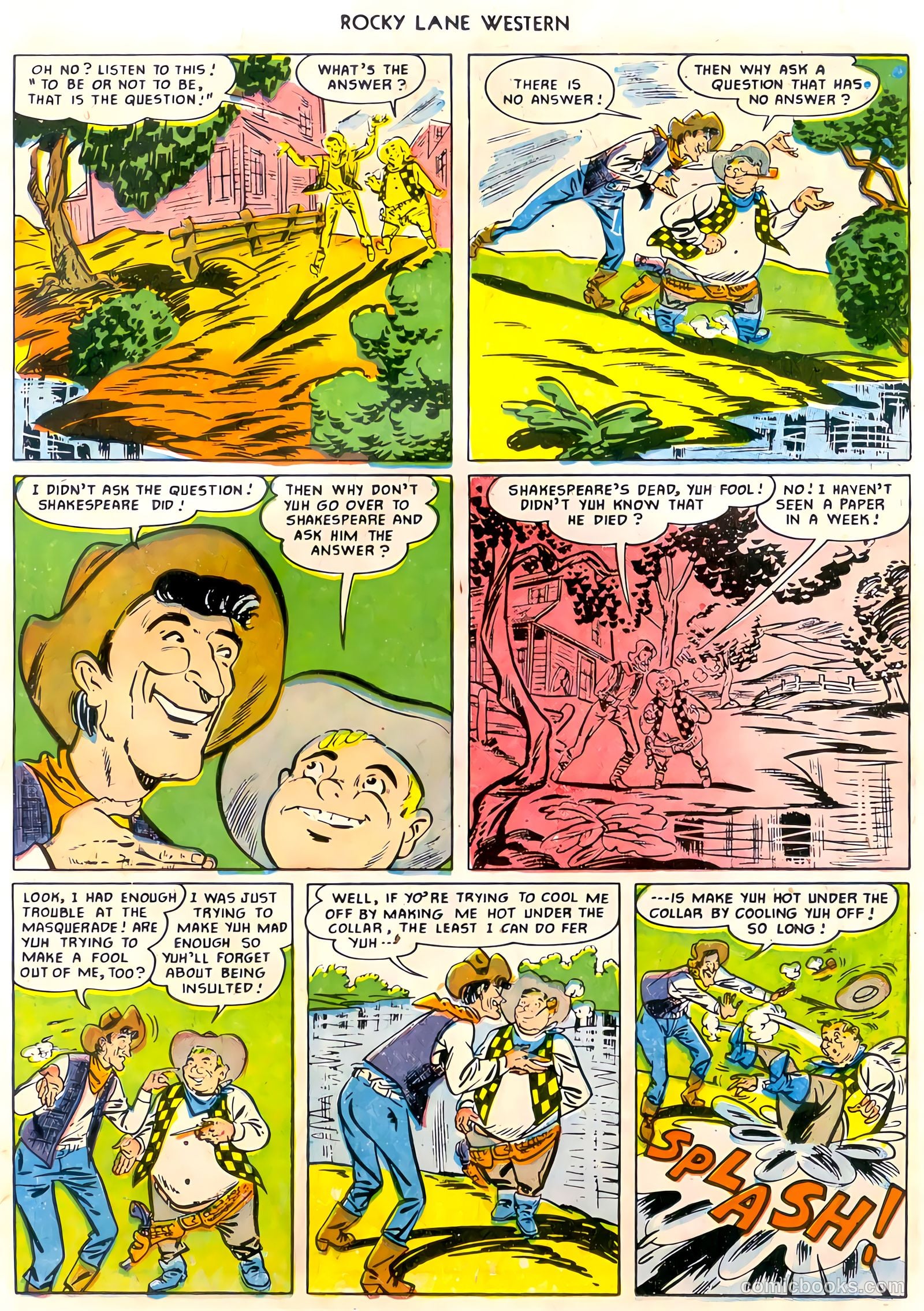 Rocky Lane Western #30 — page 15 of 36